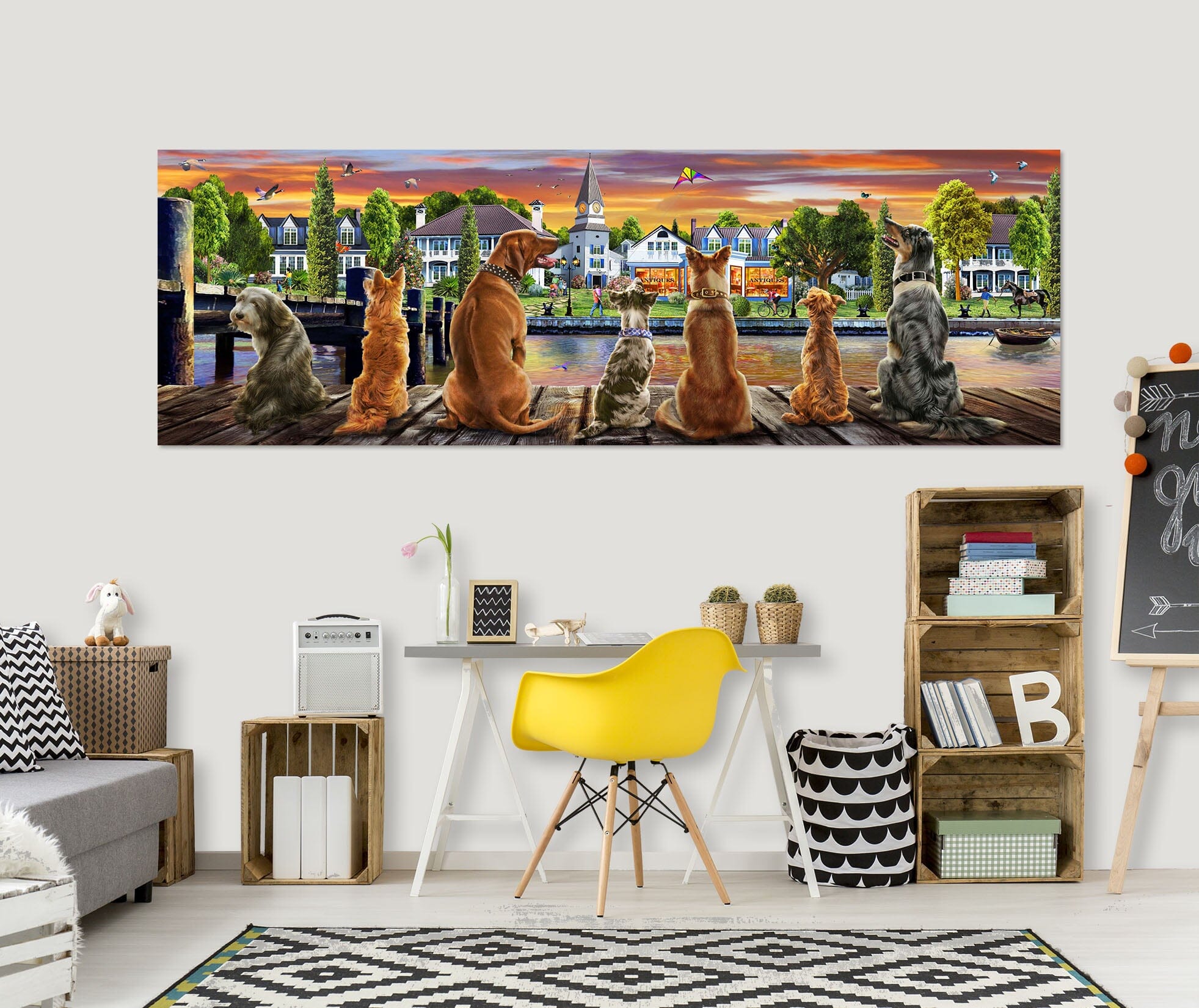 3D Watchdog 016 Adrian Chesterman Wall Sticker Wallpaper AJ Wallpaper 2