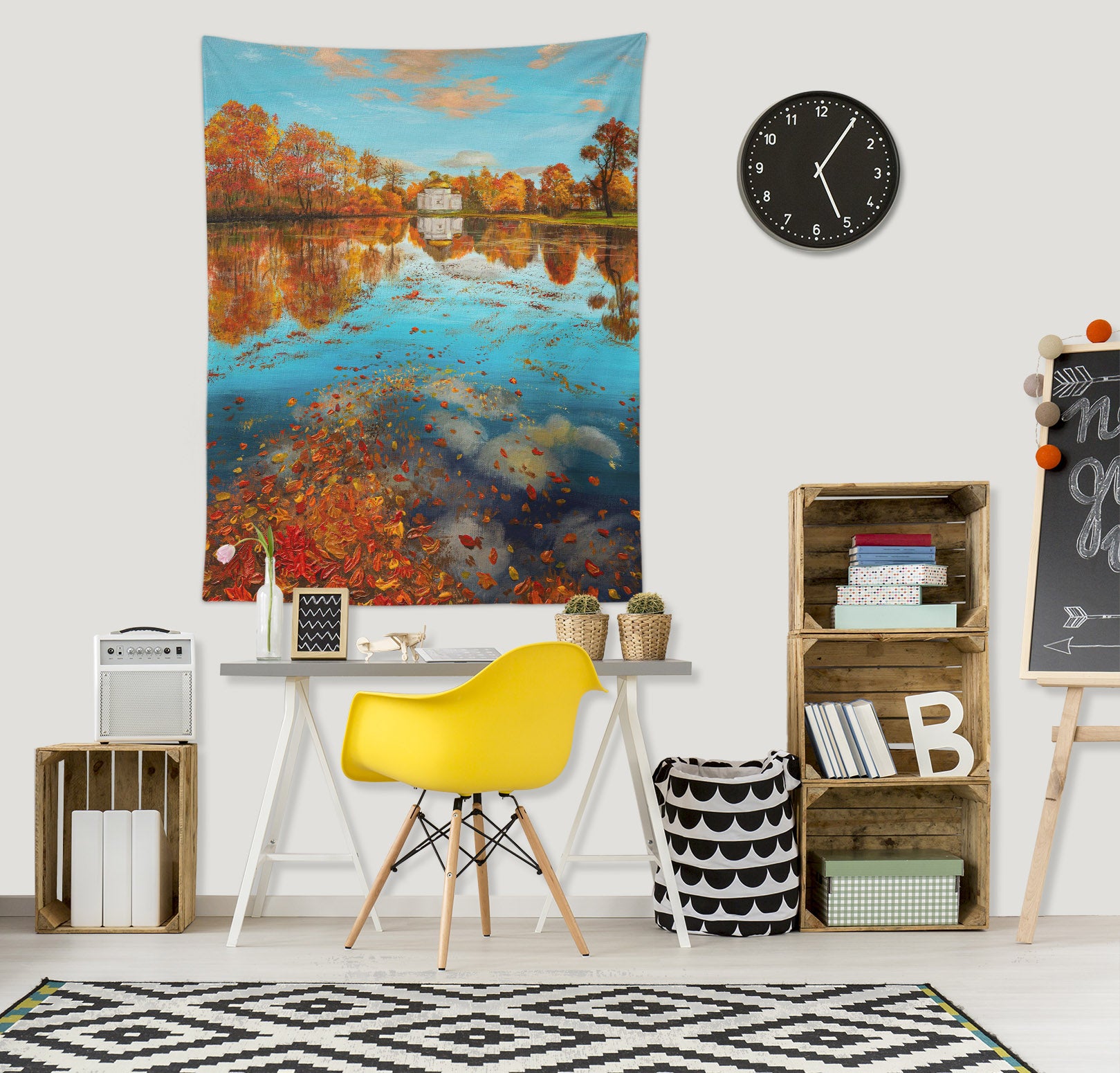 3D Autumn Oil Painting 5286 Marina Zotova Tapestry Hanging Cloth Hang