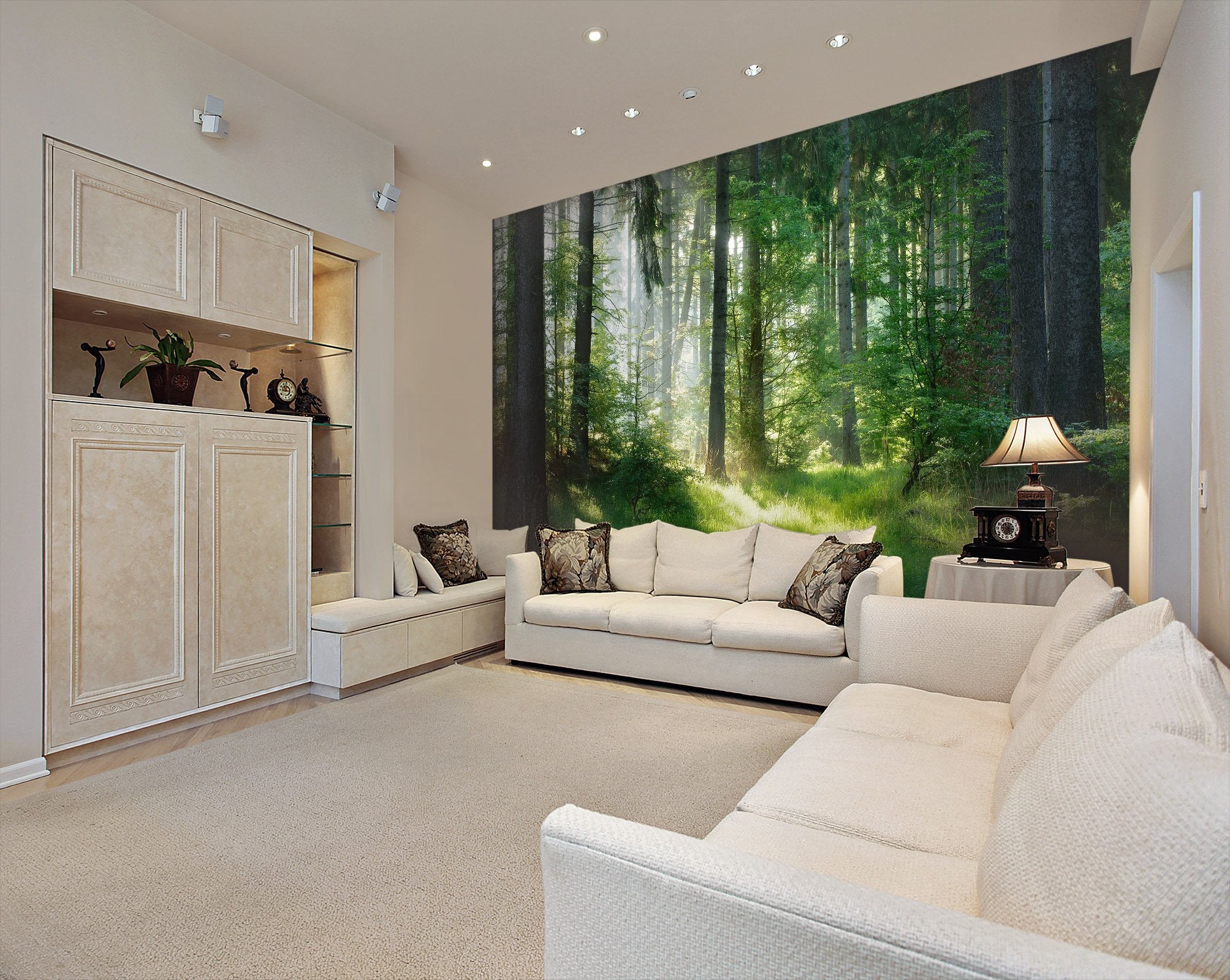 3D forest 14 Wall Murals Wallpaper AJ Wallpaper