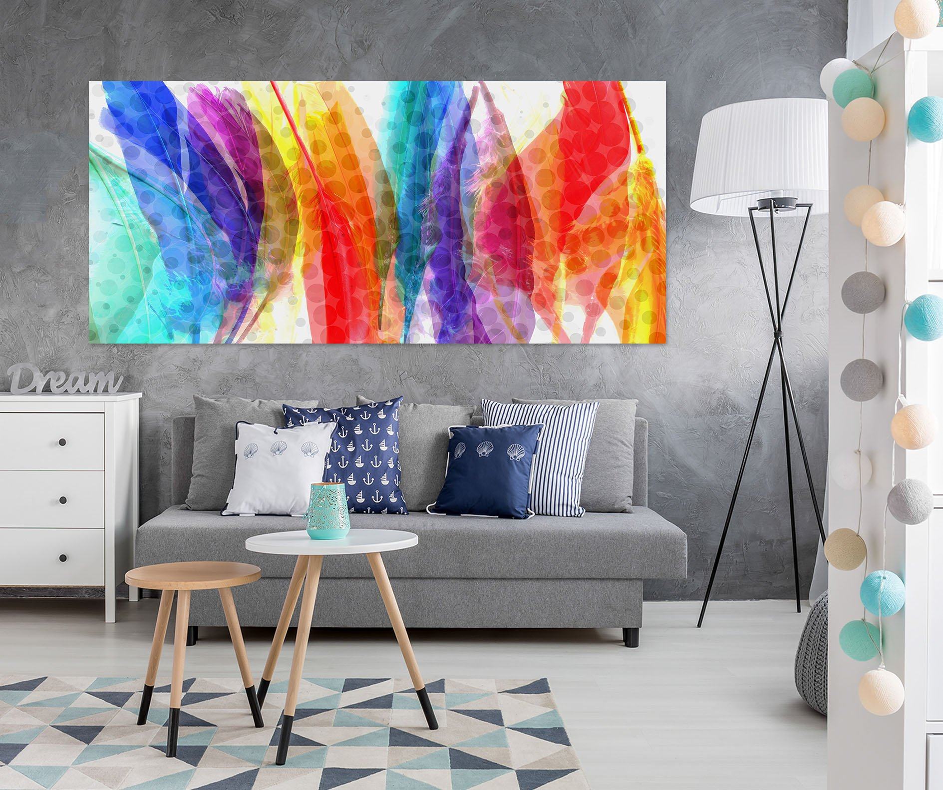 3D Beautiful Color 015 Shandra Smith Wall Sticker Wallpaper AJ Wallpaper 2