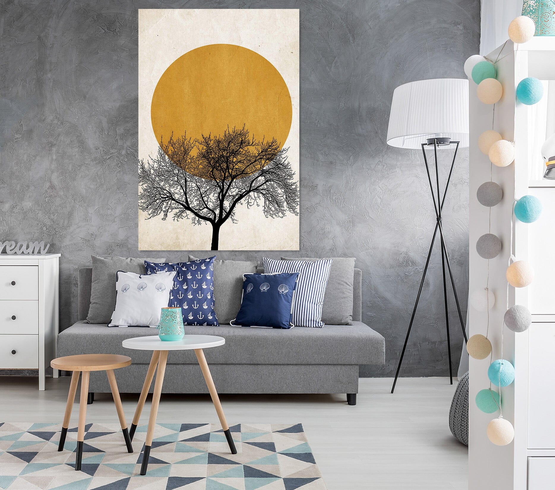 3D Moon Dark Wind High 038 Boris Draschoff Wall Sticker Wallpaper AJ Wallpaper 2