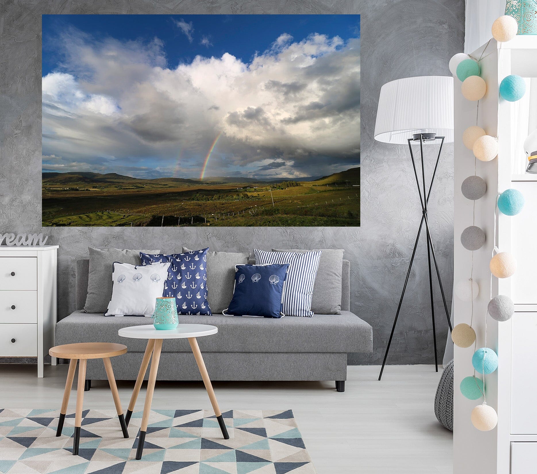 3D Grassland Clouds 116 Jerry LoFaro Wall Sticker Wallpaper AJ Wallpaper 2