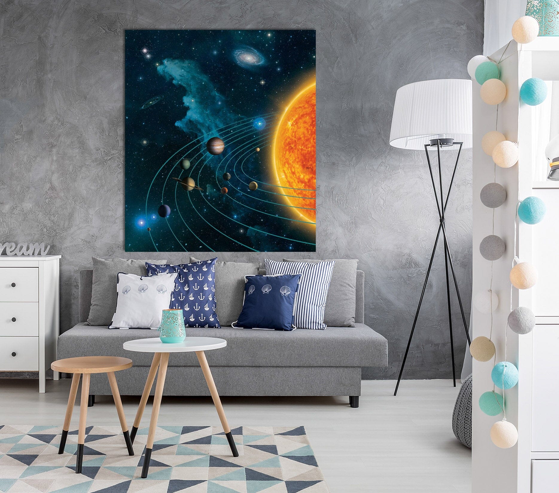 3D Solar System 074 Vincent Hie Wall Sticker Wallpaper AJ Wallpaper 2