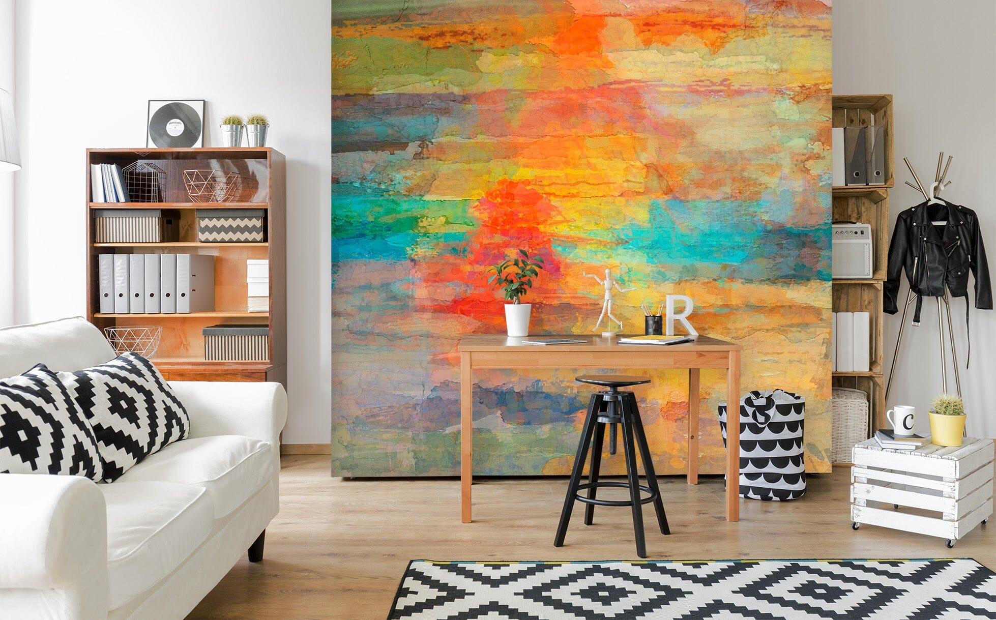 3D Painted Dusk 1524 Michael Tienhaara Wall Mural Wall Murals Wallpaper AJ Wallpaper 2