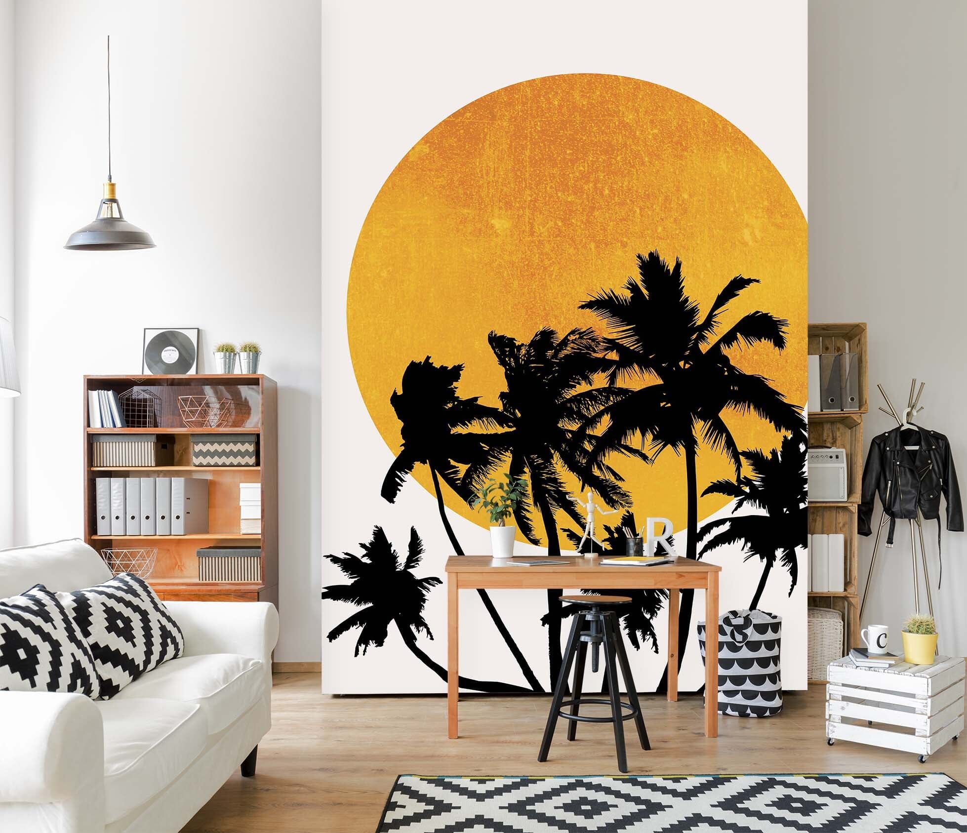 3D Moon Coconut 1483 Boris Draschoff Wall Mural Wall Murals Wallpaper AJ Wallpaper 2