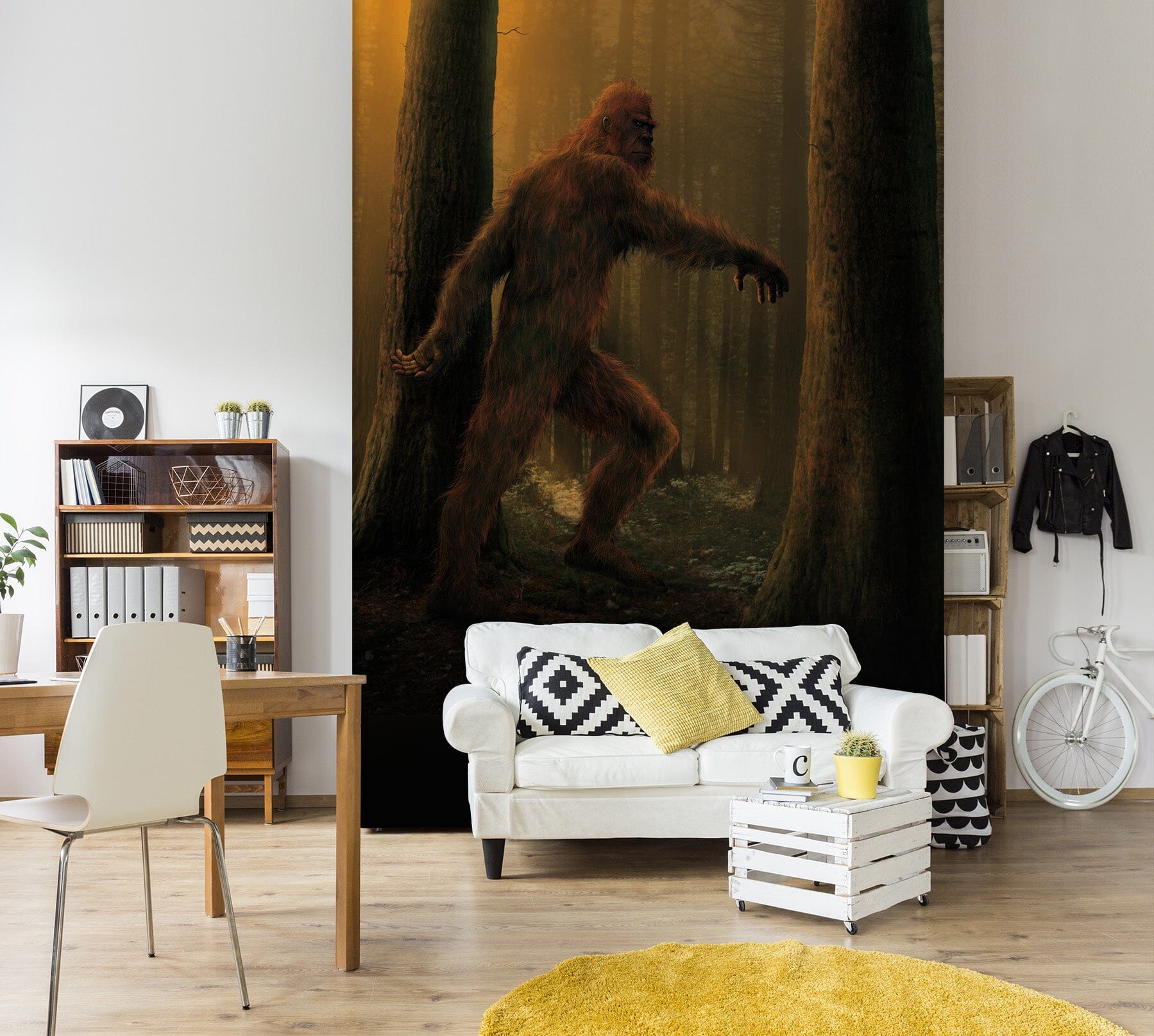 3D Scientist Forest 1410 Wall Murals Exclusive Designer Vincent Wallpaper AJ Wallpaper 2