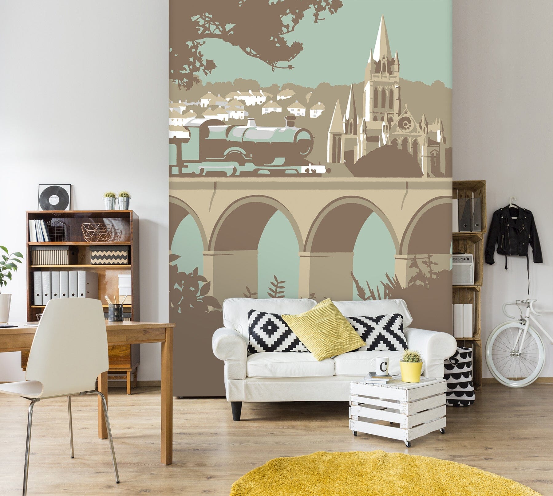 3D Truro 1074 Steve Read Wall Mural Wall Murals Wallpaper AJ Wallpaper 2