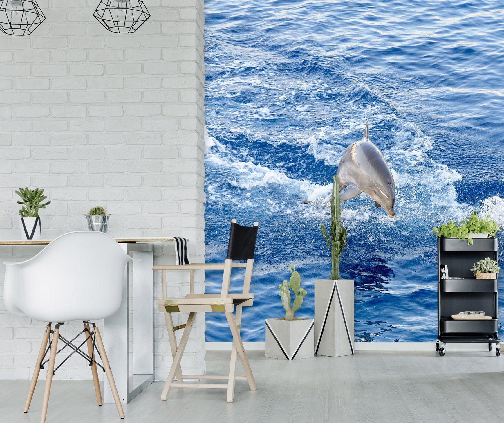 3D Sea Fins 2029 Wall Murals Wallpaper AJ Wallpaper 2