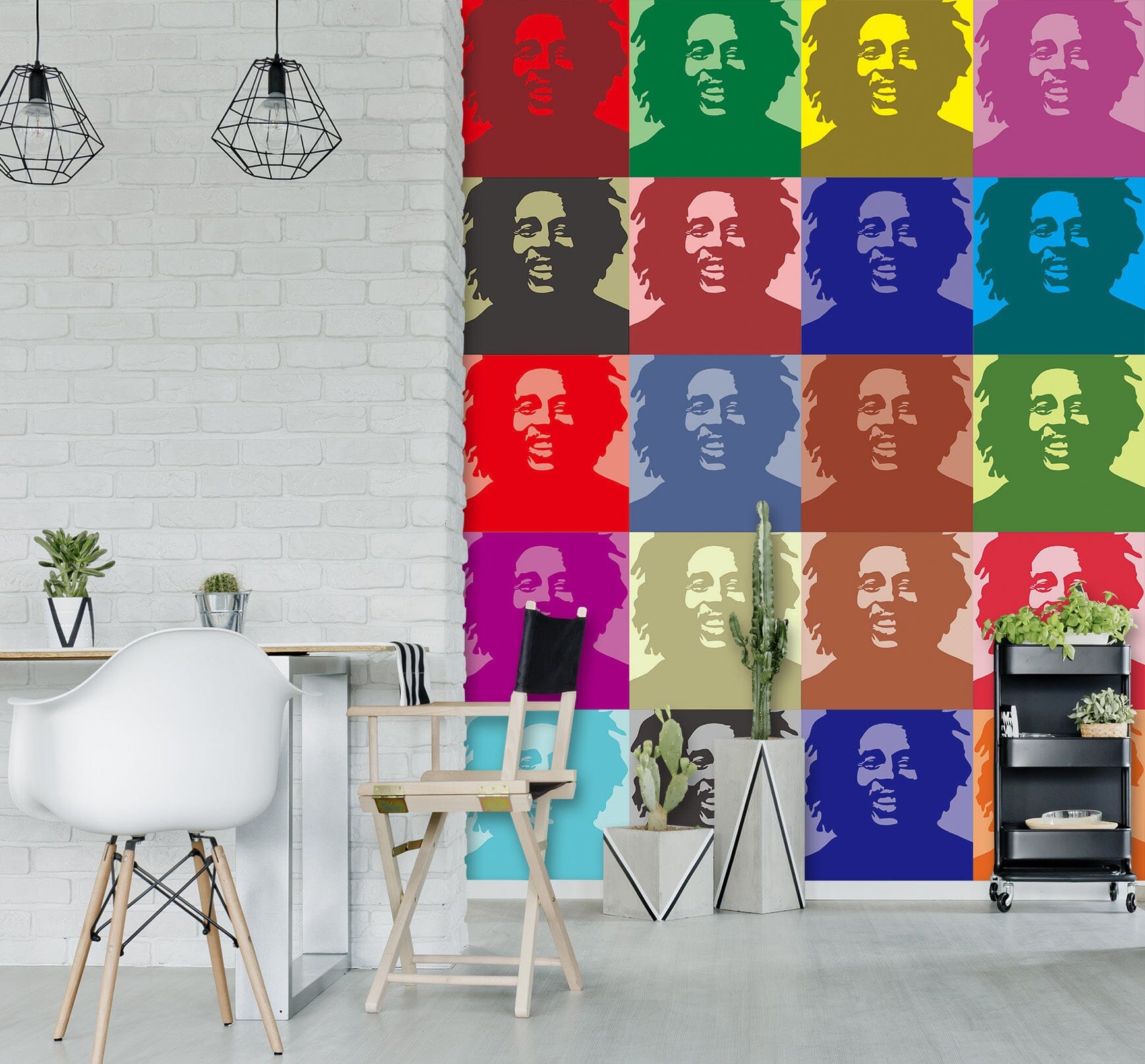 3D Color Avatar 046 Wall Murals Wallpaper AJ Wallpaper 2