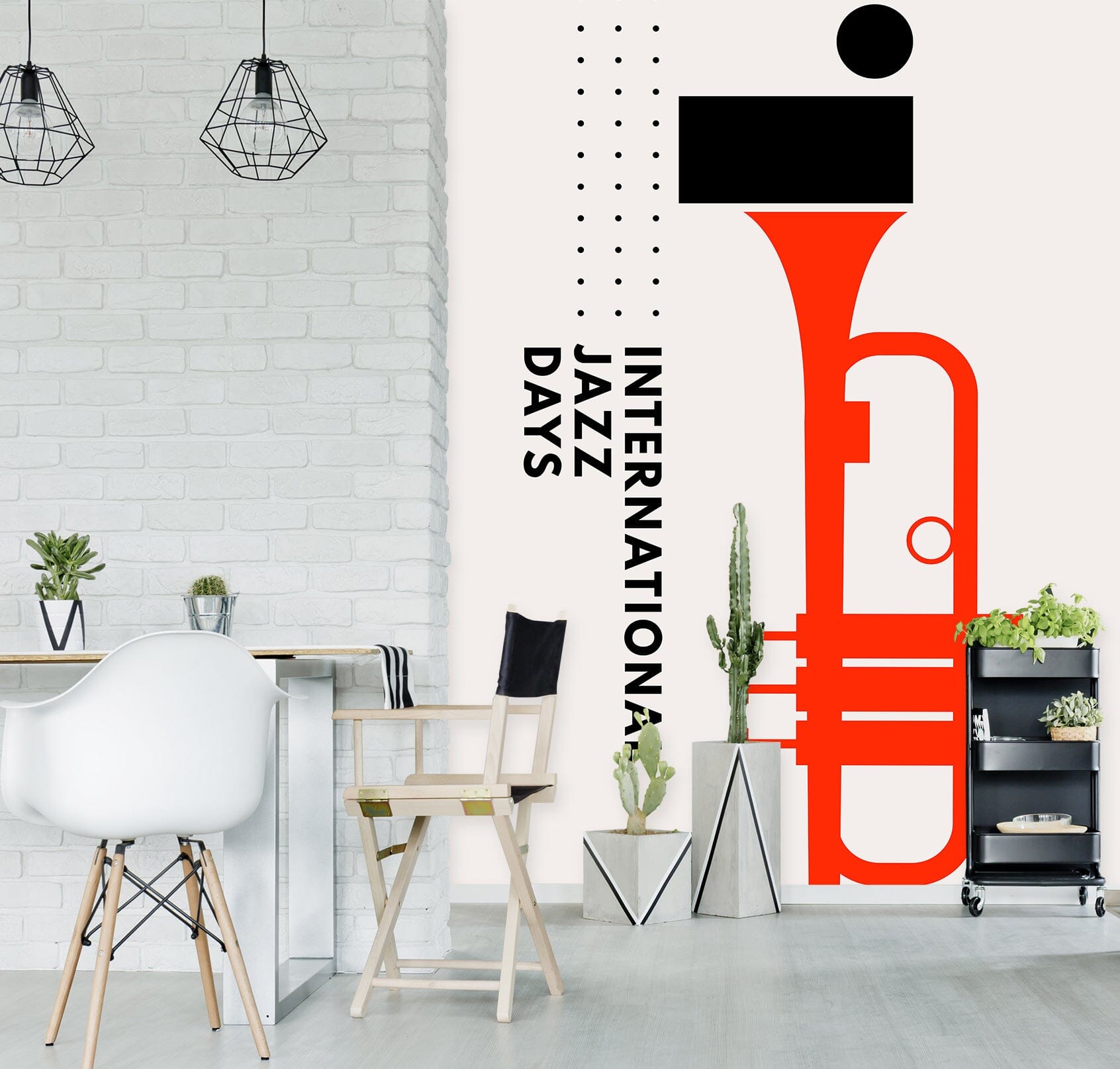 3D Yellow Flute 1457 Boris Draschoff Wall Mural Wall Murals Wallpaper AJ Wallpaper 2