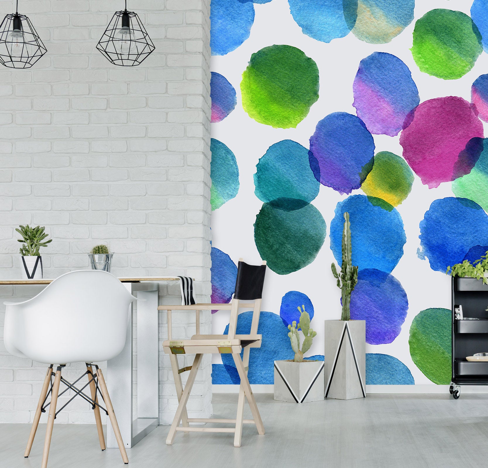 3D Color Circle 58194 Wall Murals