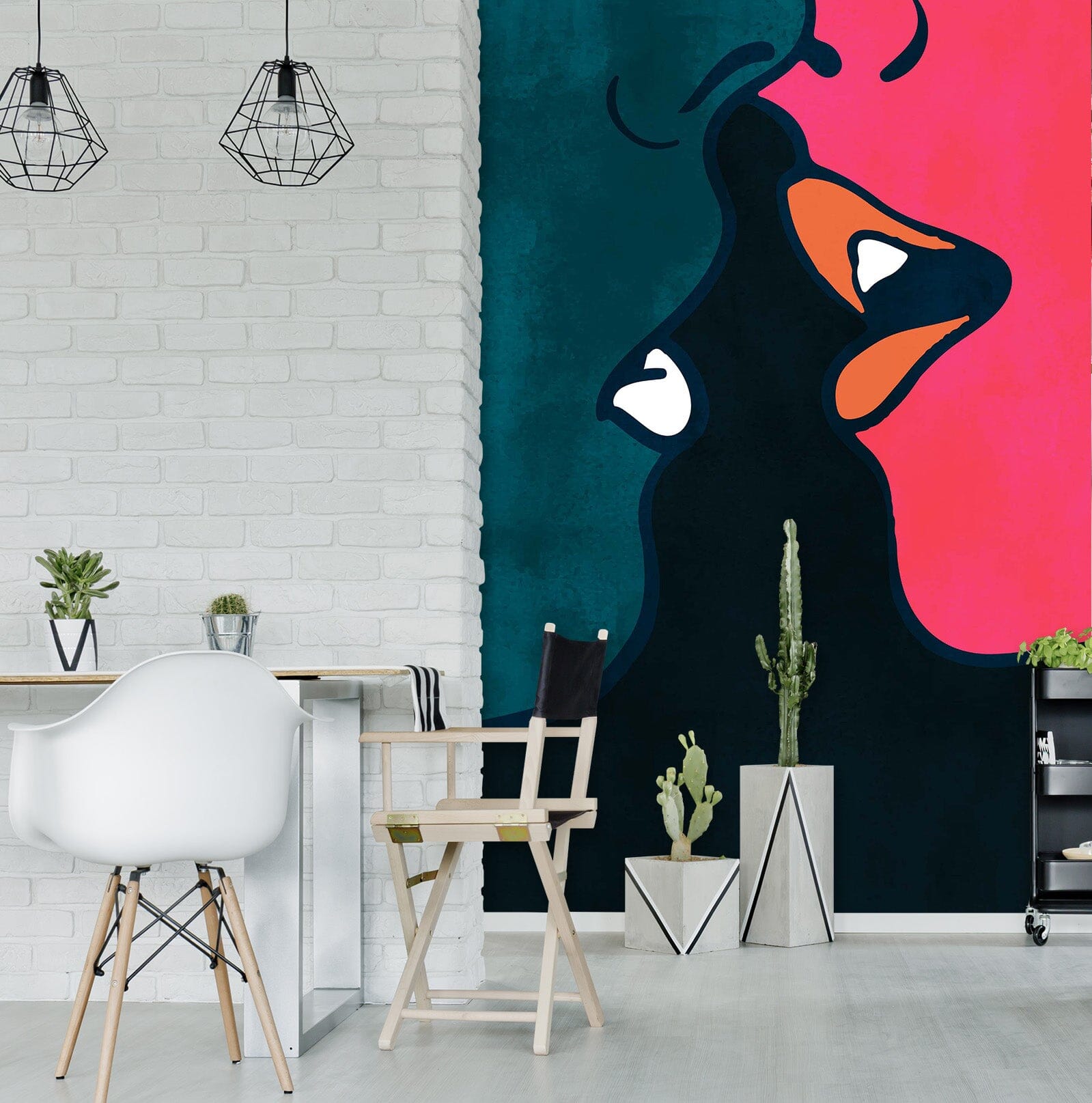 3D The Kiss-cc 1419 Boris Draschoff Wall Mural Wall Murals Wallpaper AJ Wallpaper 2