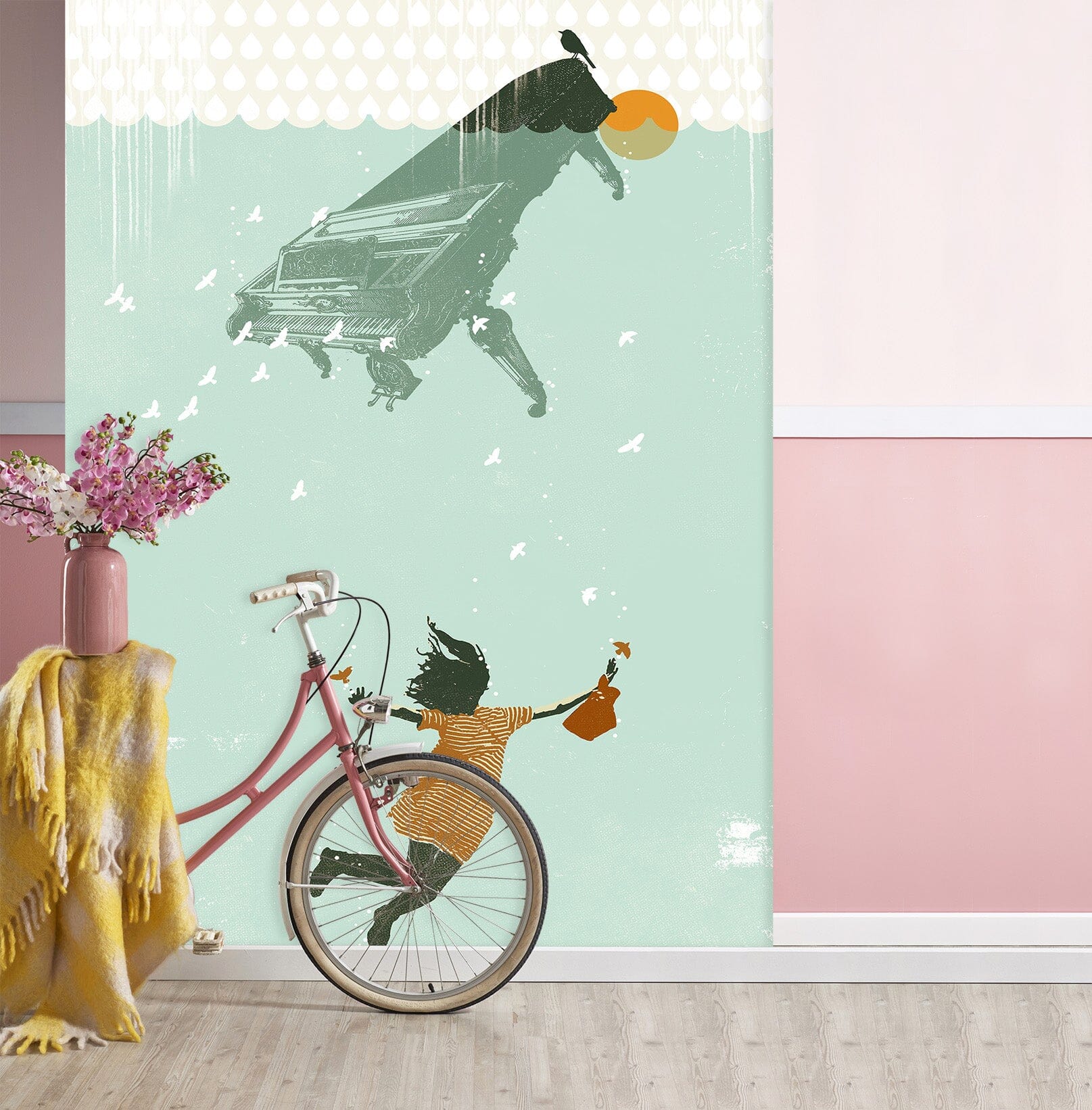 3D Water Dream 1418 Showdeer Wall Mural Wall Murals Wallpaper AJ Wallpaper 2