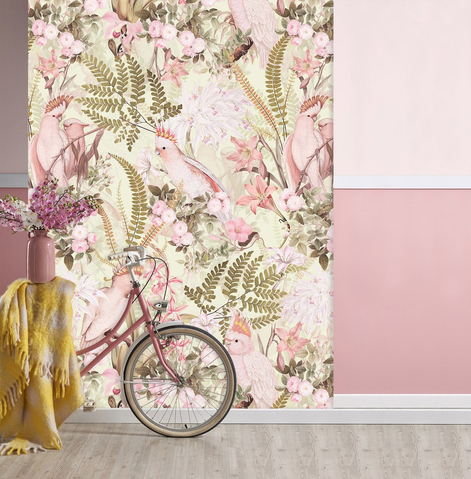 3D Pink Romance 180 Uta Naumann Wall Mural Wall Murals Wallpaper AJ Wallpaper 2