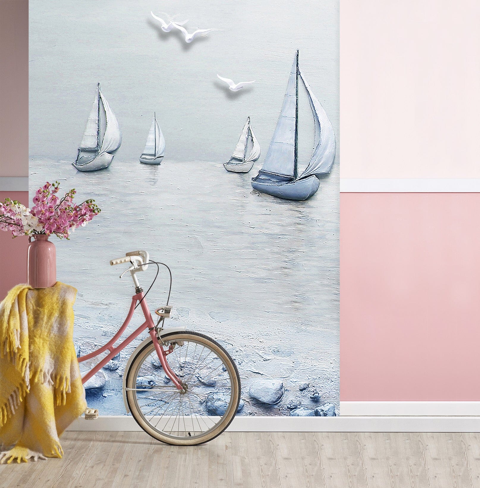 3D Sea Cruise 065 Wall Murals Wallpaper AJ Wallpaper 2