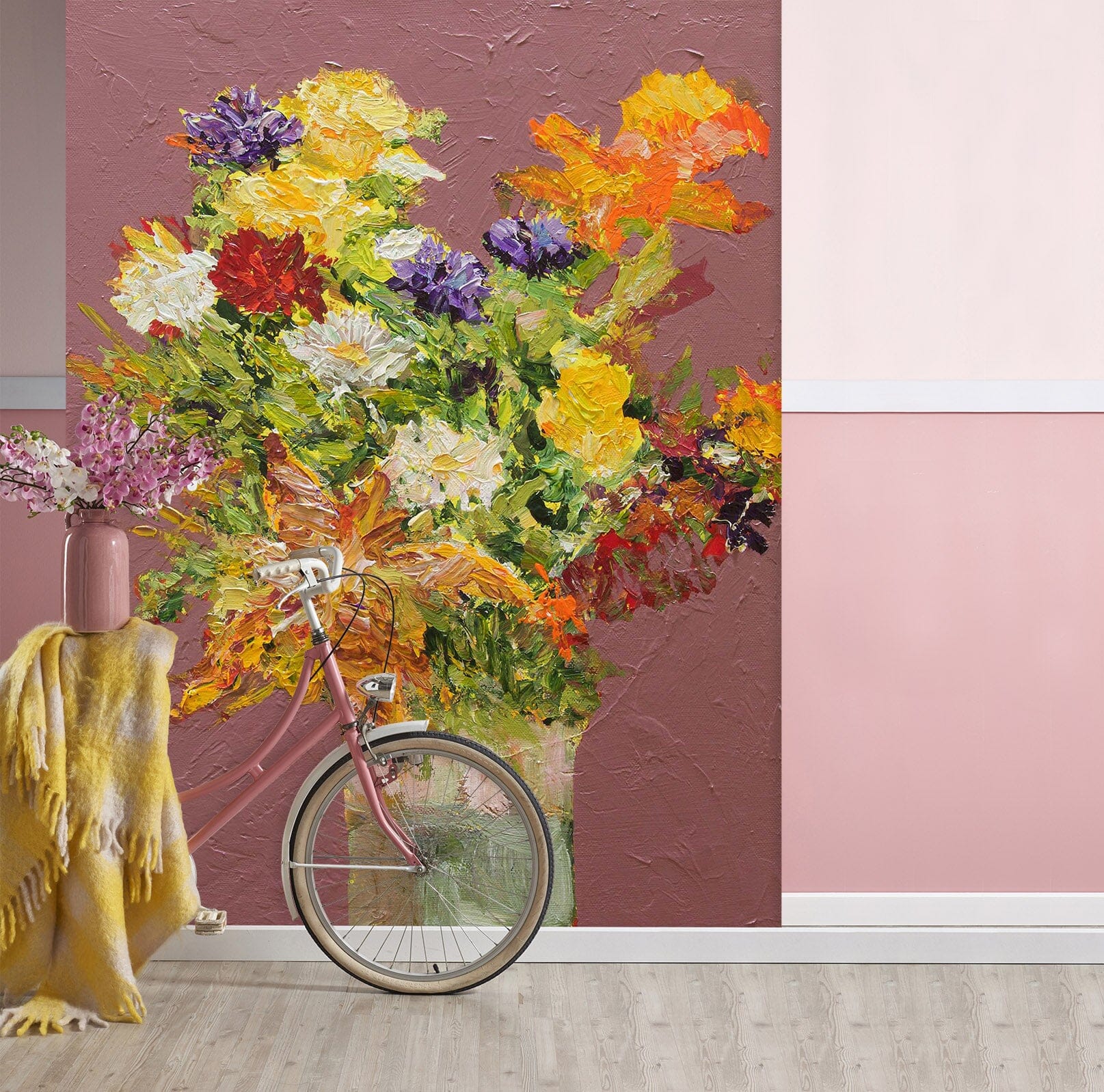 3D Beautiful Bouquet 258 Allan P. Friedlander Wall Mural Wall Murals Wallpaper AJ Wallpaper 2