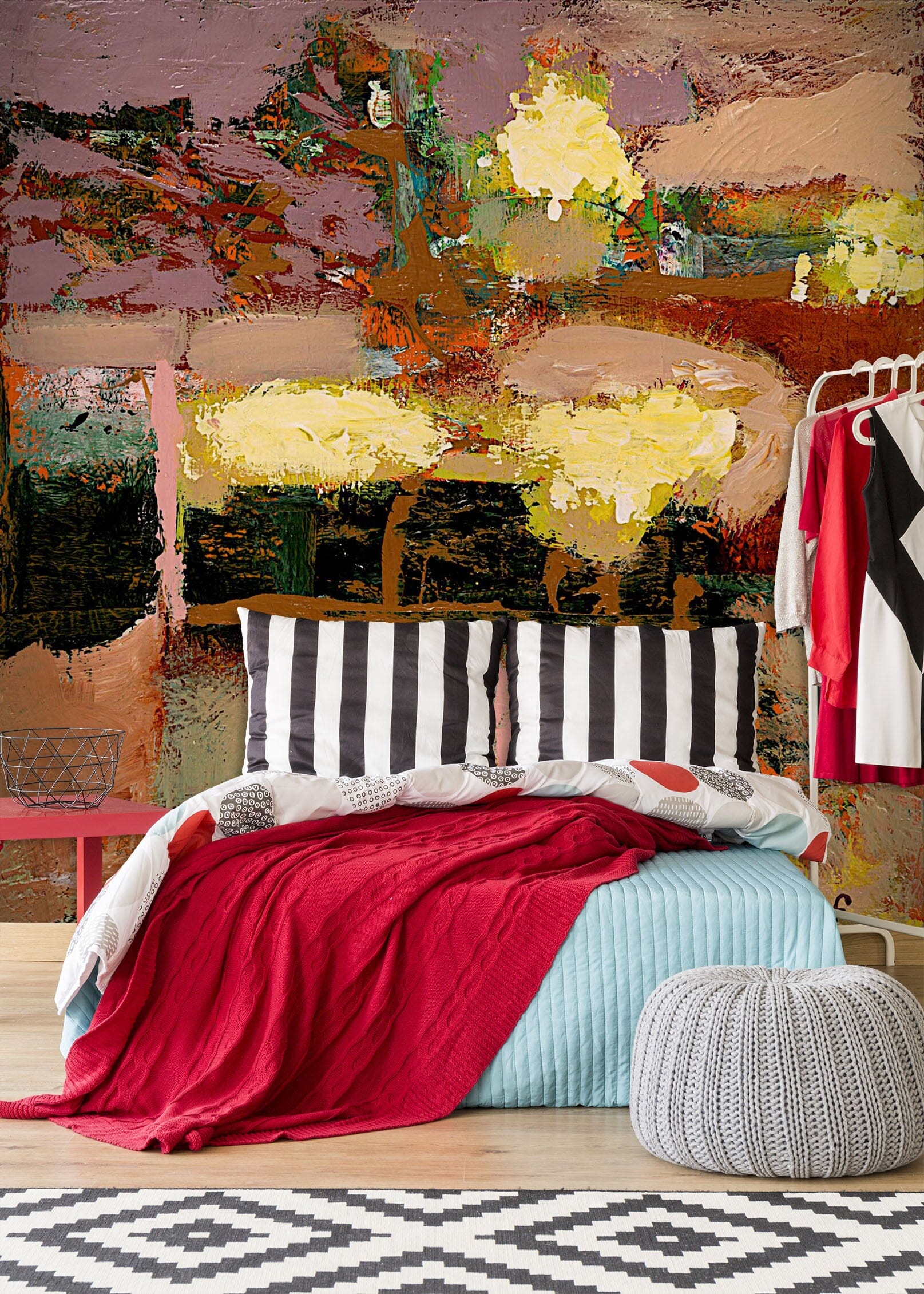 3D Yellow Sunset 111 Allan P. Friedlander Wall Mural Wall Murals Wallpaper AJ Wallpaper 2