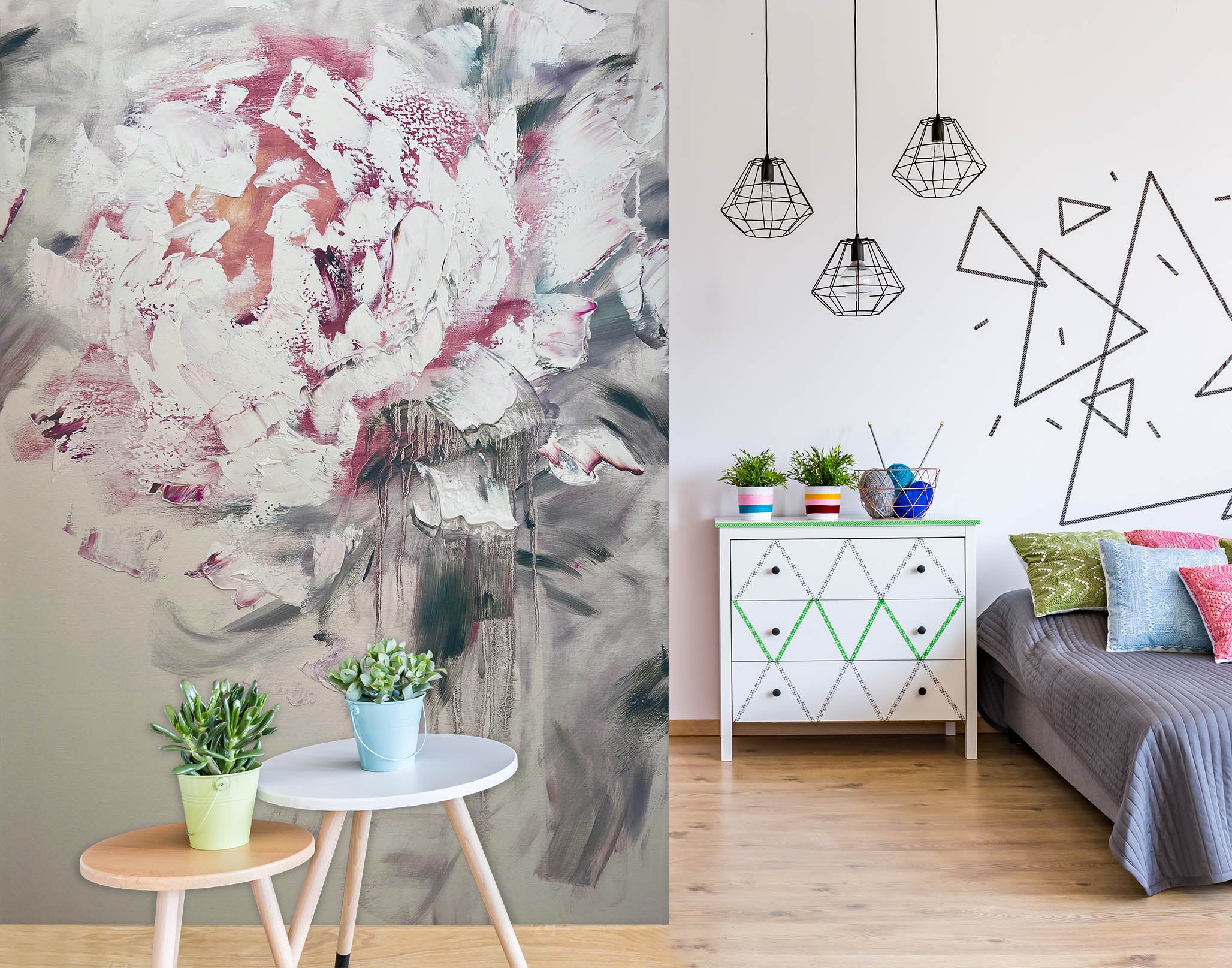 3D Paint Flower 3012 Skromova Marina Wall Mural Wall Murals