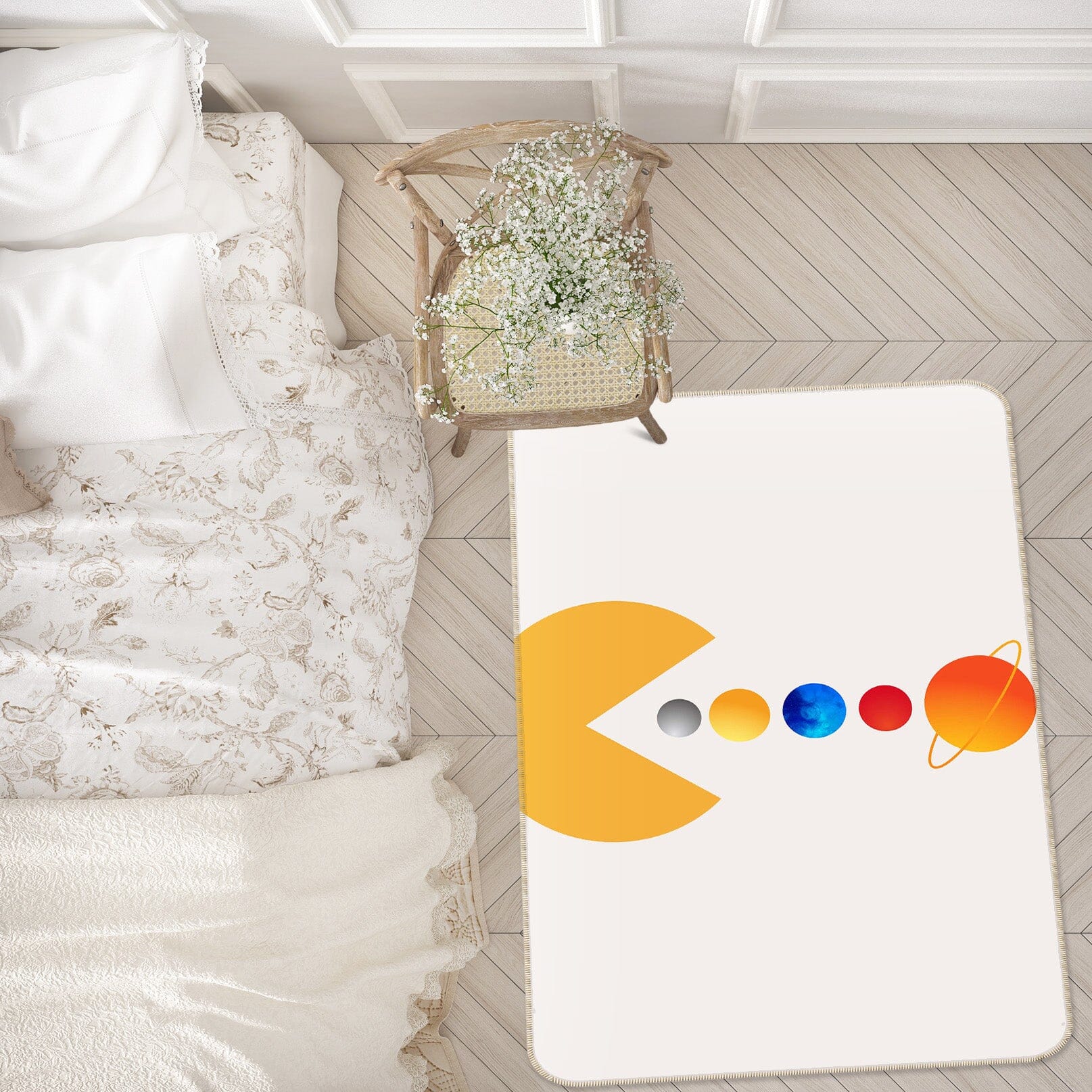 3D Yellow Monster Ball 1146 Boris Draschoff Rug Non Slip Rug Mat Mat AJ Creativity Home