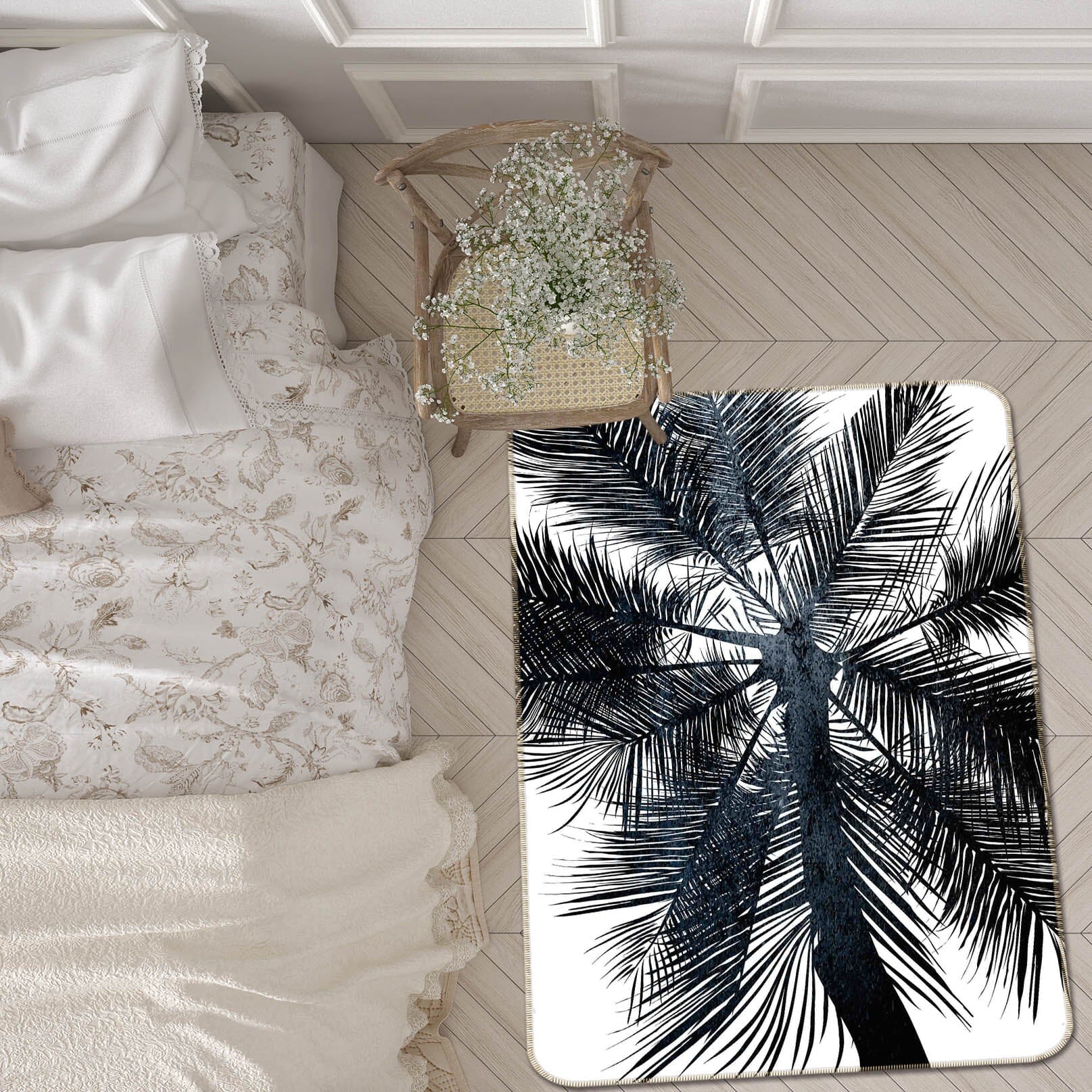 3D Miami Beach 1007 Boris Draschoff Rug Non Slip Rug Mat Mat AJ Creativity Home