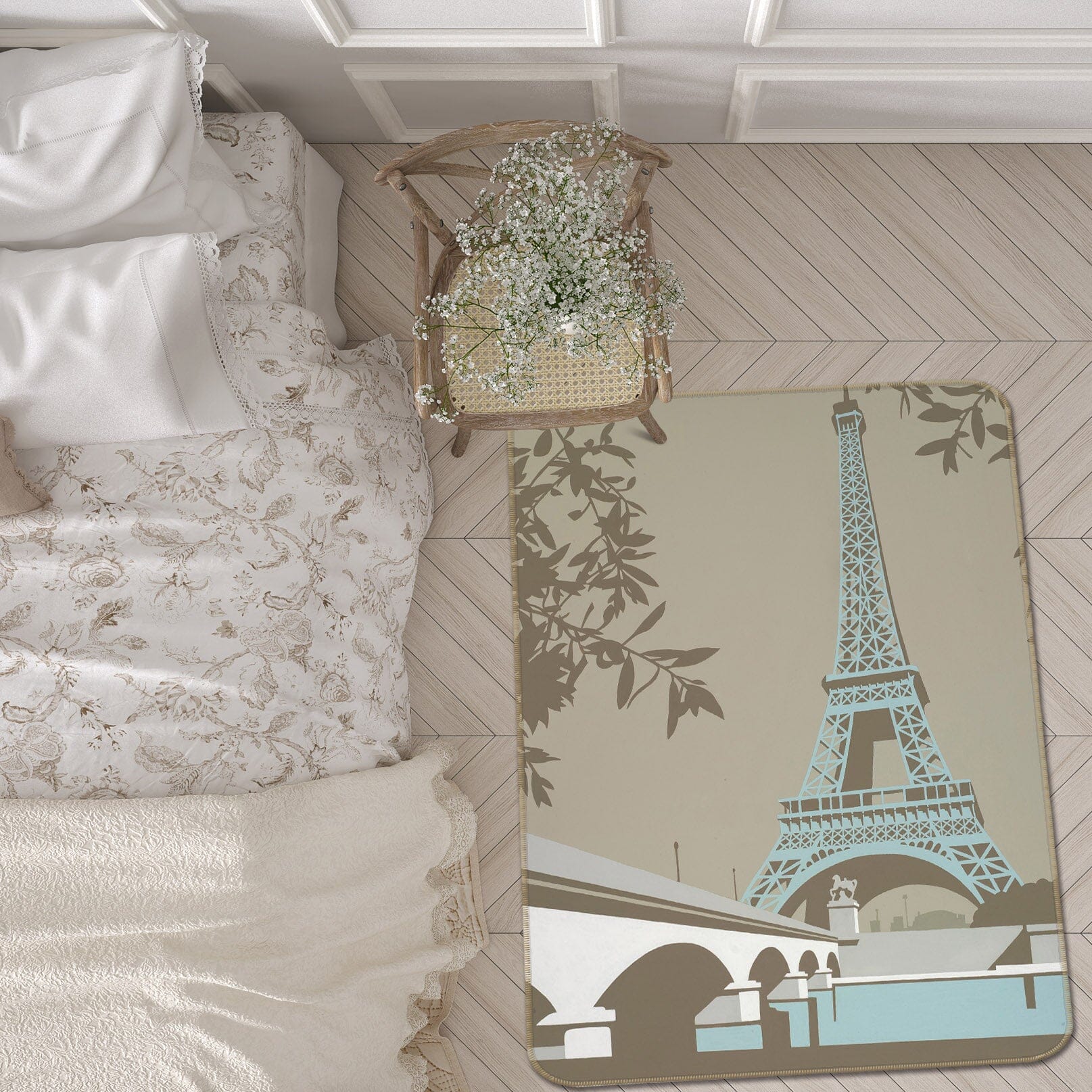 3D Paris 1129 Steve Read Rug Non Slip Rug Mat Mat AJ Creativity Home