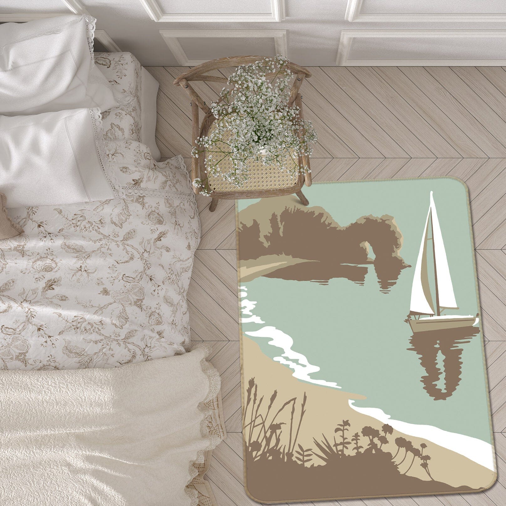 3D Durdle Door 1114 Steve Read Rug Non Slip Rug Mat Mat AJ Creativity Home