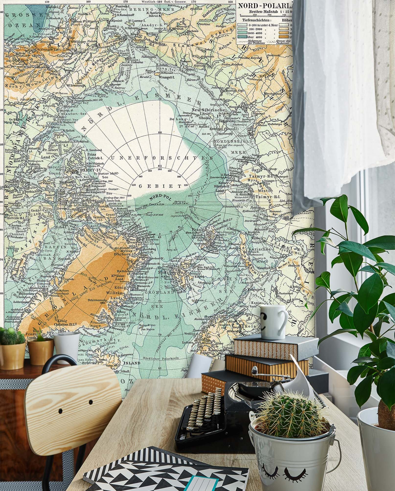 3D Green World Map 104 Wall Murals Wallpaper AJ Wallpaper 2