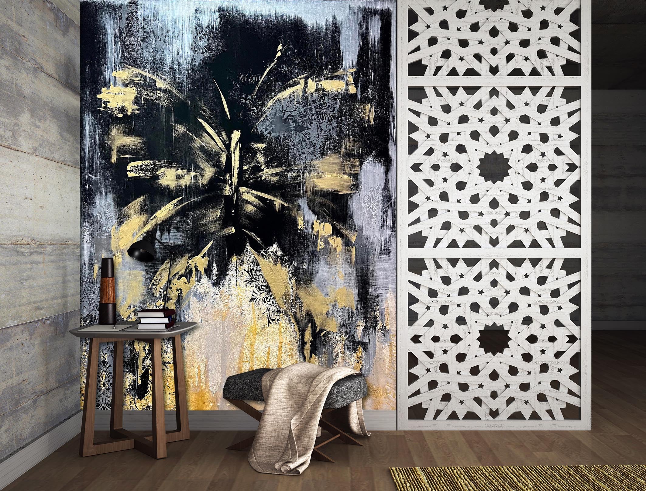 3D Painted Black Butterfly 3119 Skromova Marina Wall Mural Wall Murals