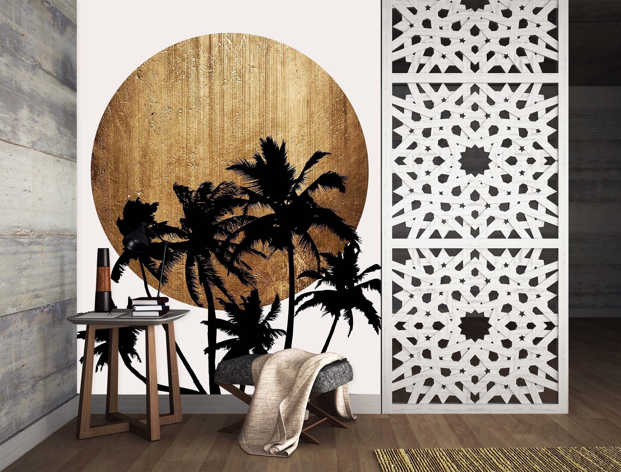 3D Moon Coconut 1482 Boris Draschoff Wall Mural Wall Murals Wallpaper AJ Wallpaper 2