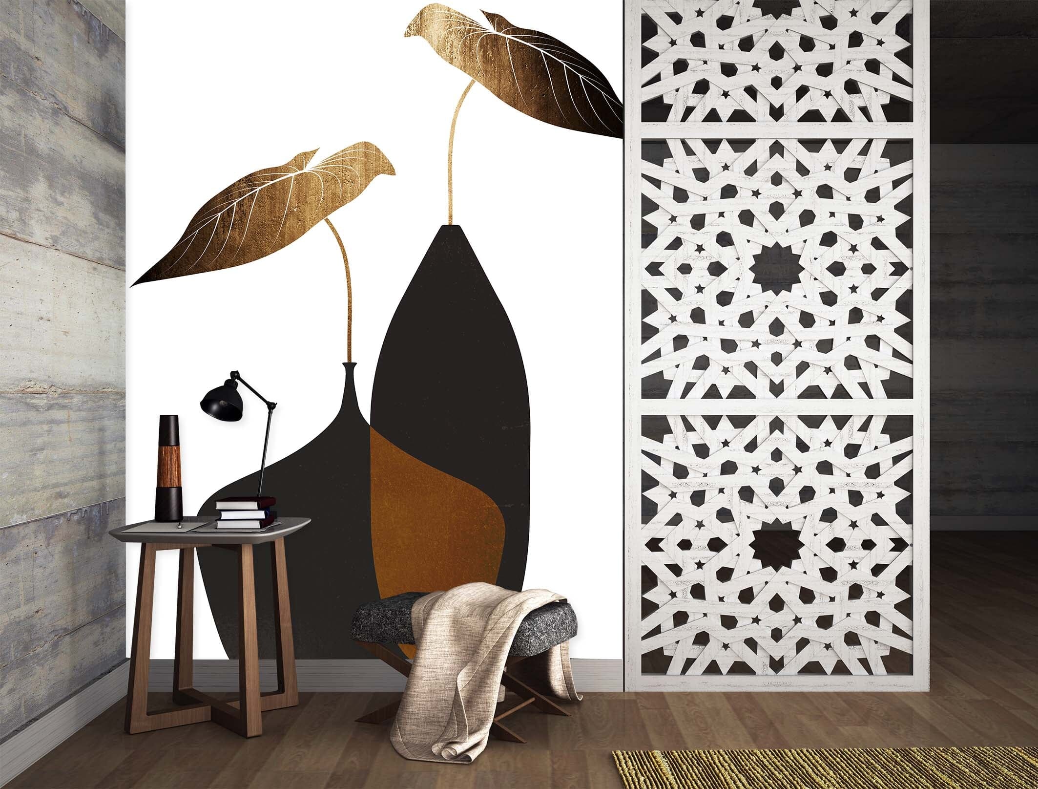 3D Lotus Leaf 1508 Boris Draschoff Wall Mural Wall Murals Wallpaper AJ Wallpaper 2