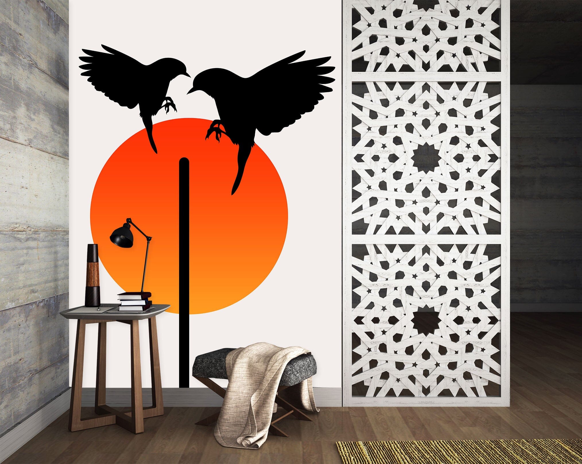 3D Eagle Flying 1531 Boris Draschoff Wall Mural Wall Murals Wallpaper AJ Wallpaper 2