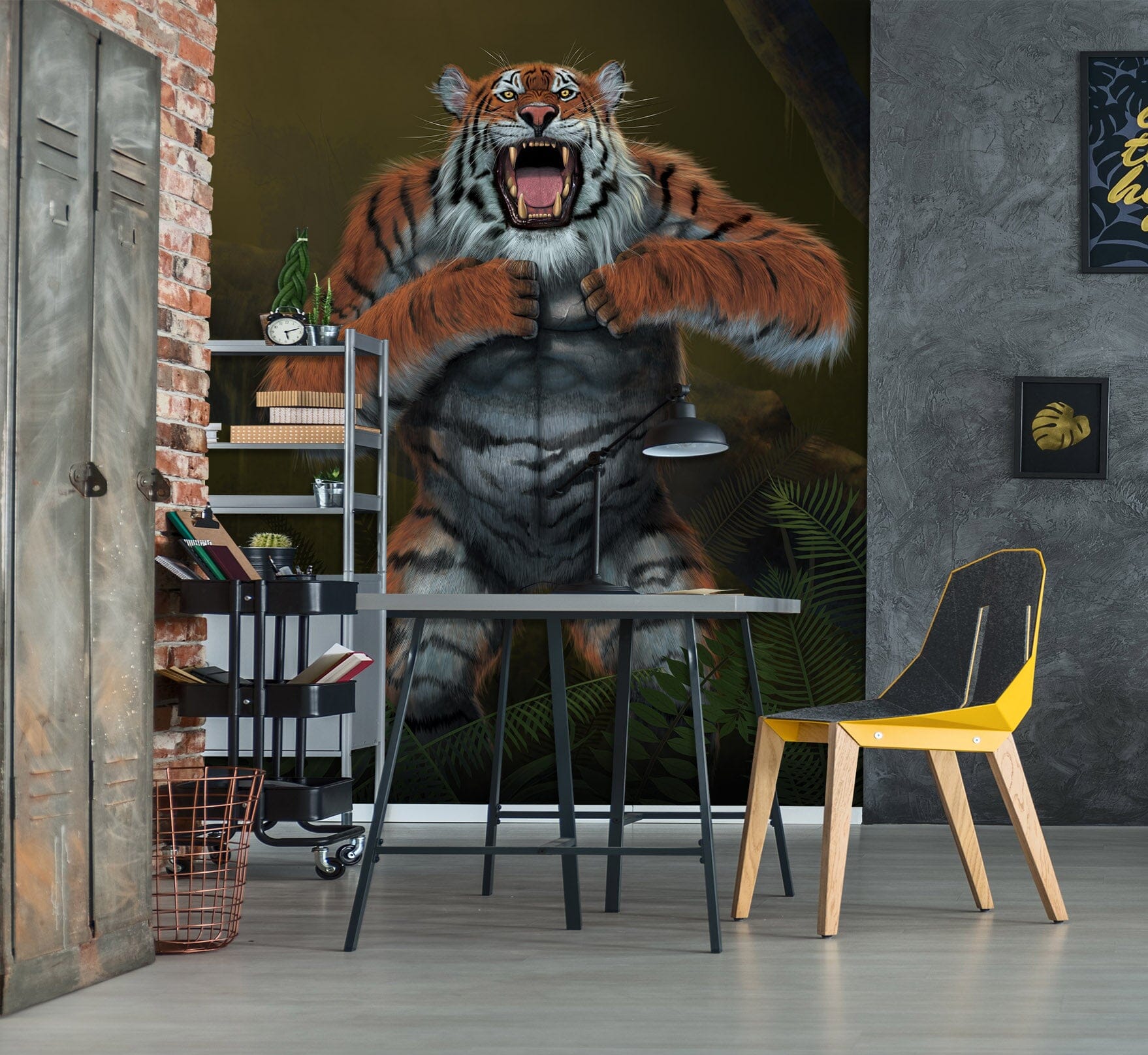 3D Tigerilla 1559 Wall Murals Exclusive Designer Vincent Wallpaper AJ Wallpaper 2