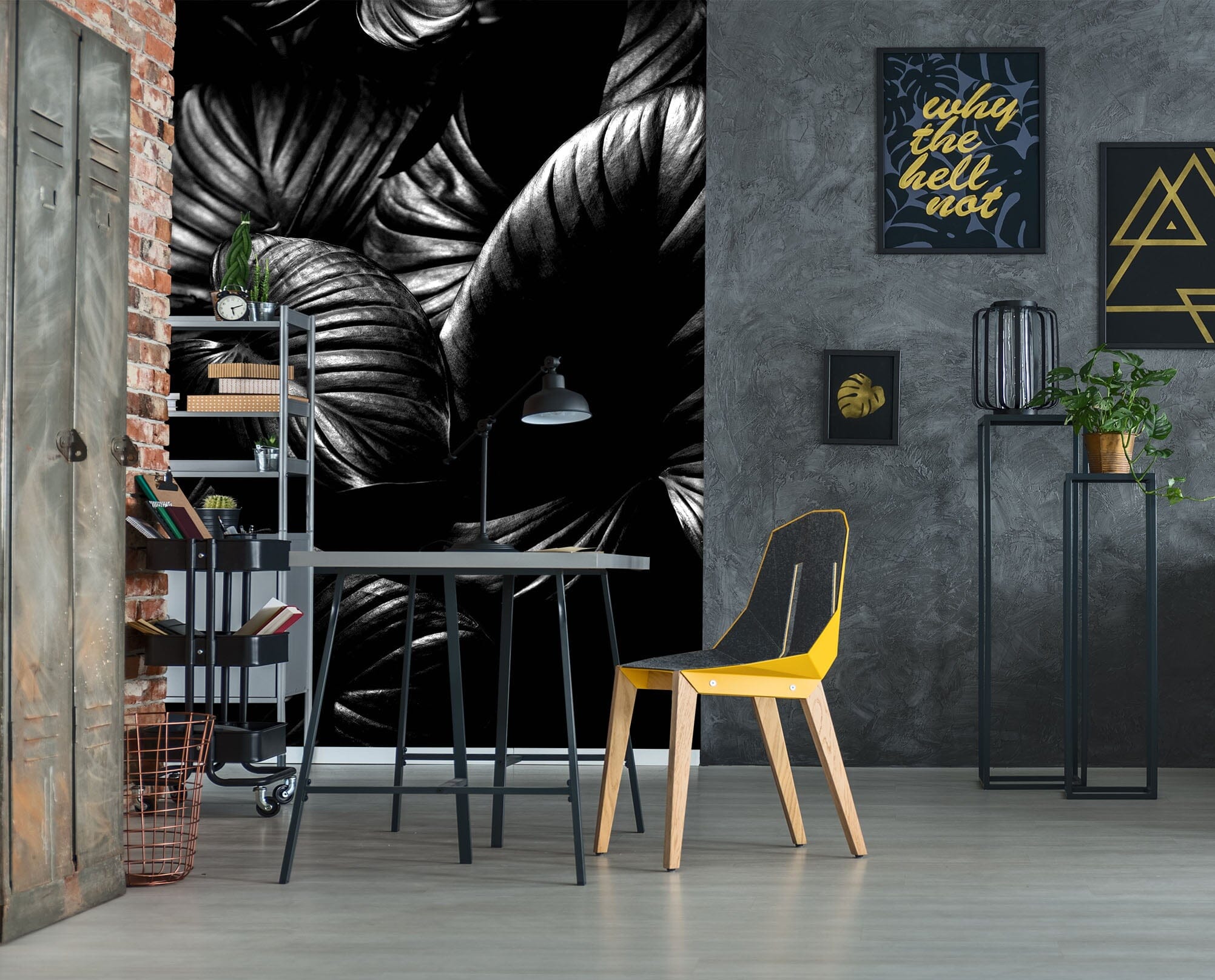 3D Green Leaf 1541 Boris Draschoff Wall Mural Wall Murals Wallpaper AJ Wallpaper 2