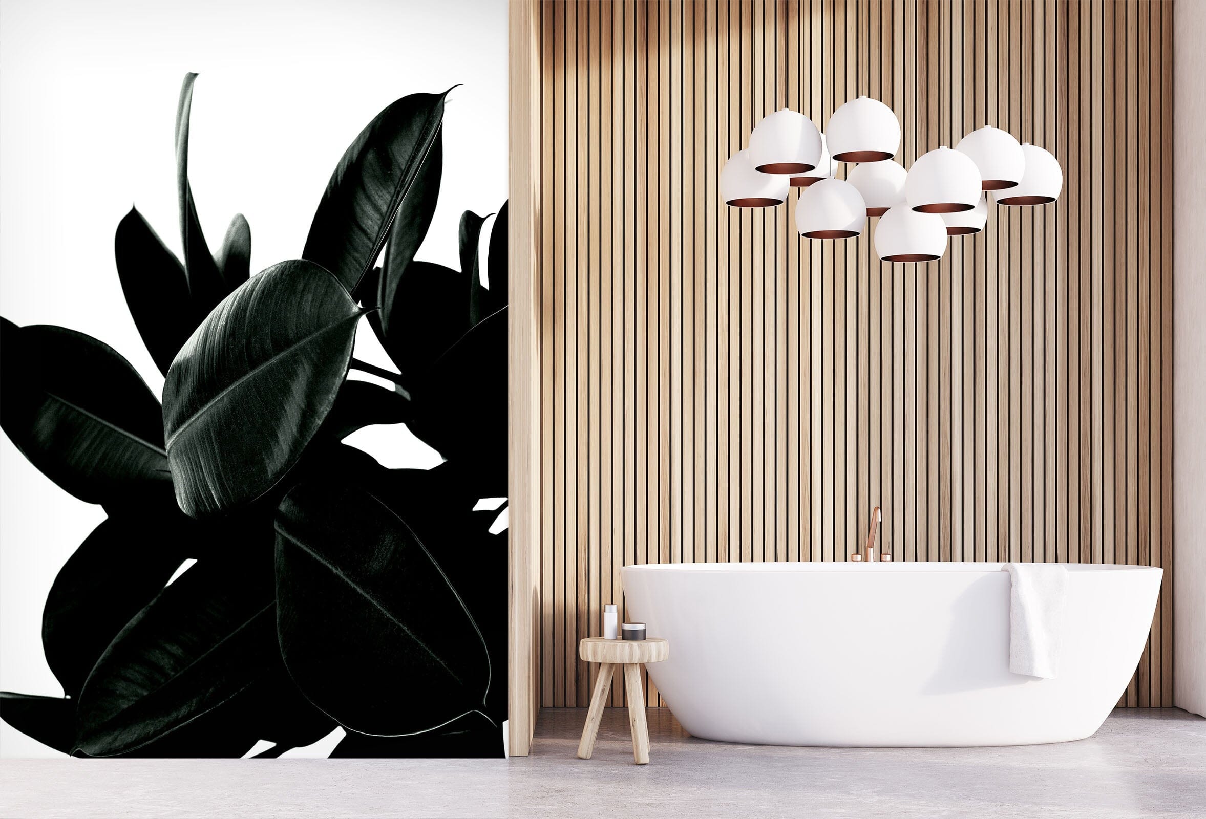 3D Green Leaf 1540 Boris Draschoff Wall Mural Wall Murals Wallpaper AJ Wallpaper 2