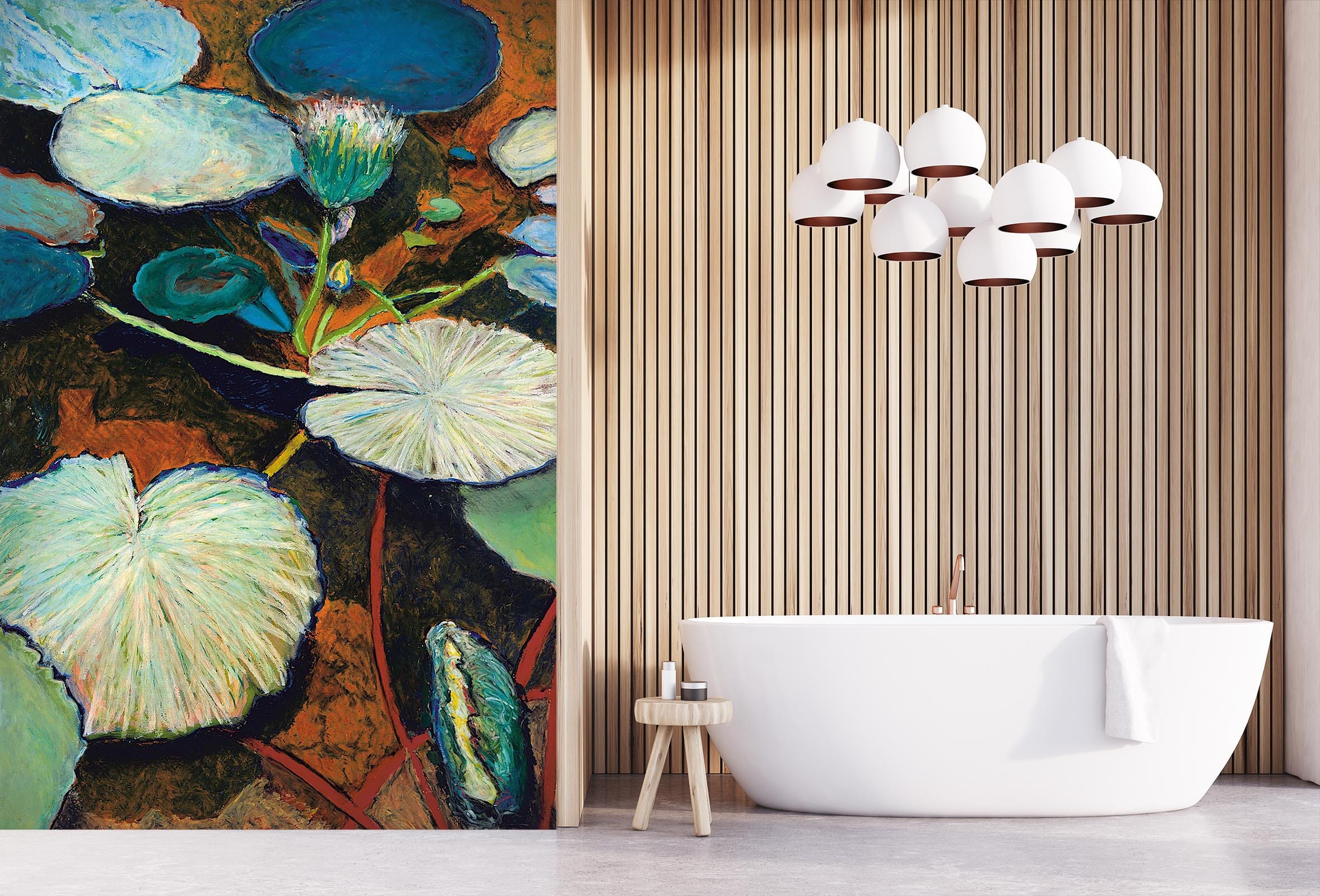 3D Frogs Hideaway 1401 Allan P. Friedlander Wall Mural Wall Murals Wallpaper AJ Wallpaper 2