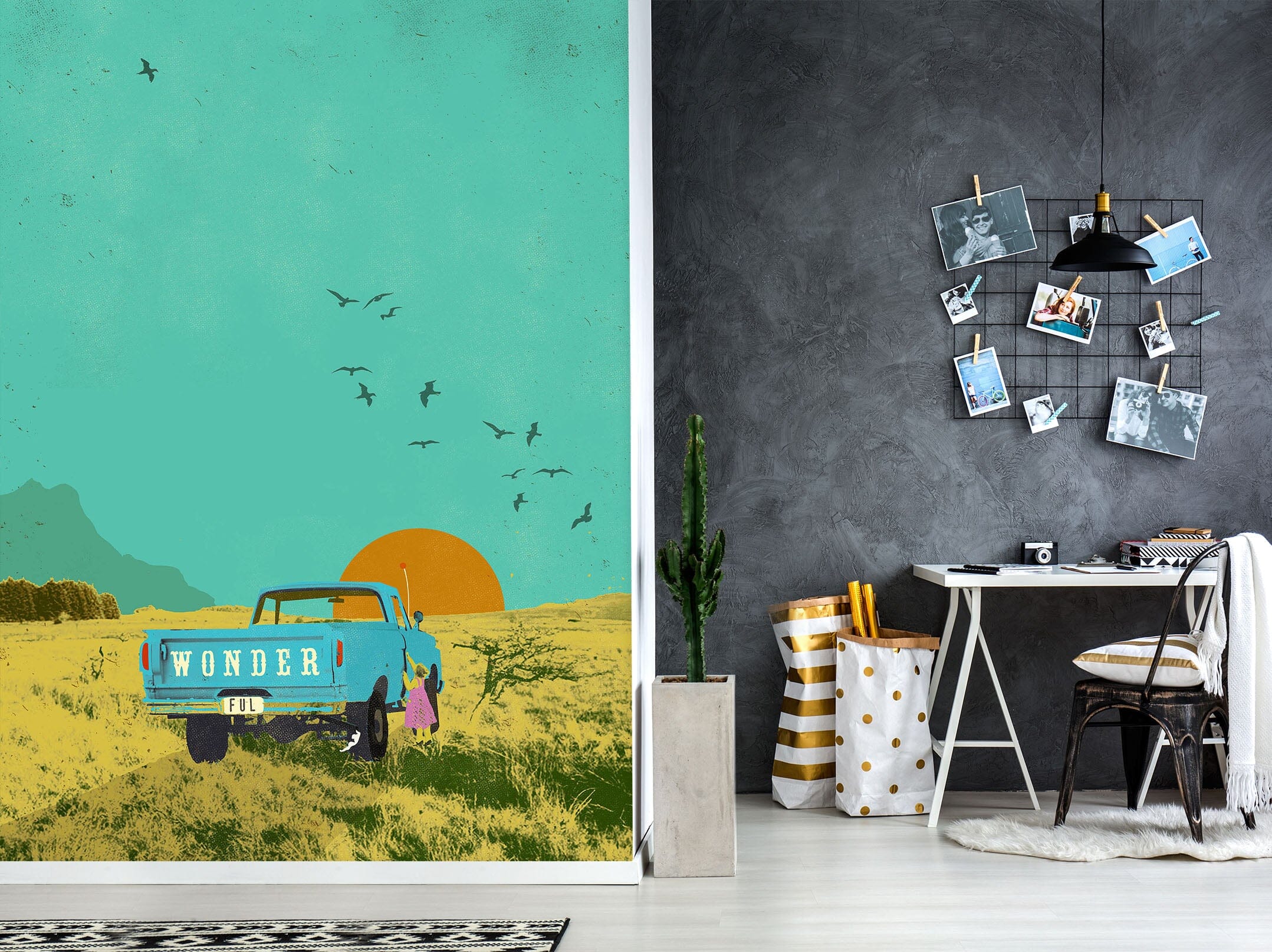 3D Wonderful 1420 Showdeer Wall Mural Wall Murals Wallpaper AJ Wallpaper 2