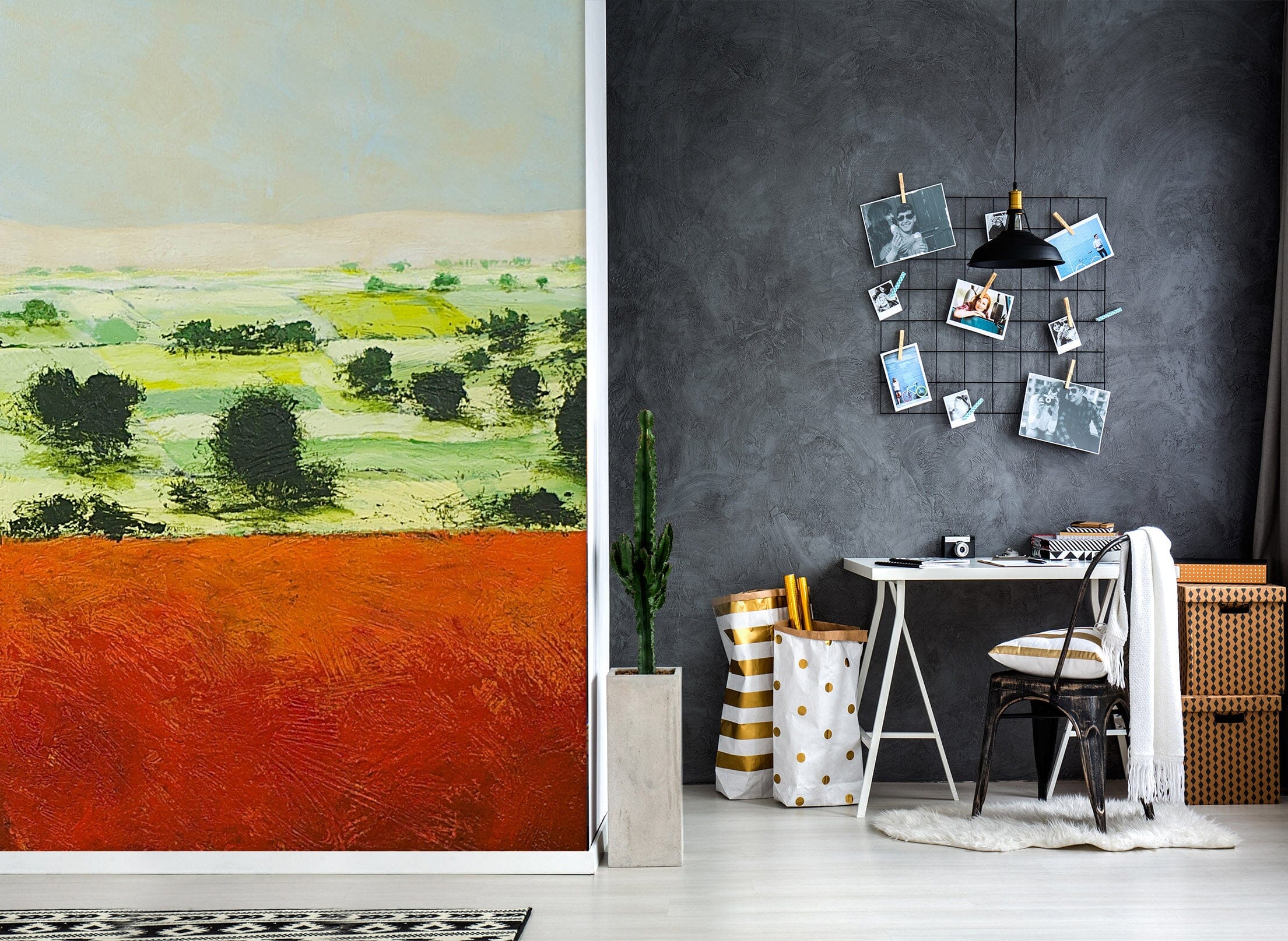 3D Grass Crude Oil Painting 255 Allan P. Friedlander Wall Mural Wall Murals Wallpaper AJ Wallpaper 2