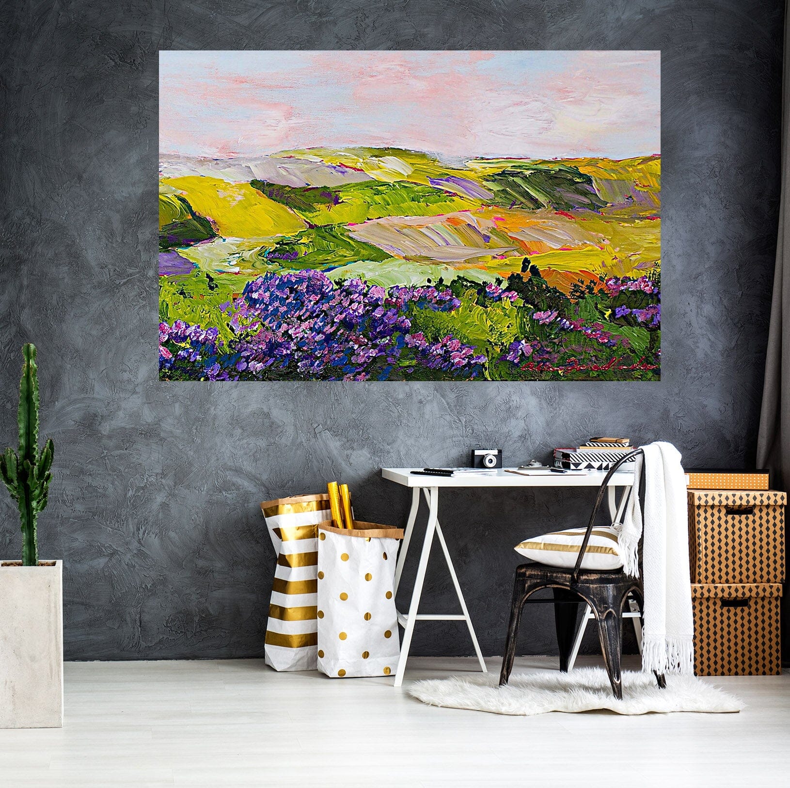 3D Painted Garden 175 Allan P. Friedlander Wall Sticker Wallpaper AJ Wallpaper 2