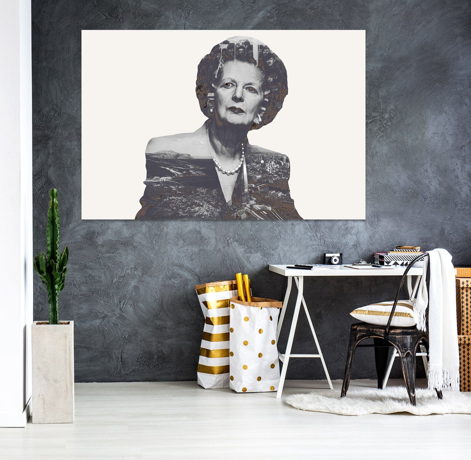 3D Elite Woman 018 Marco Cavazzana Wall Sticker Wallpaper AJ Wallpaper 2