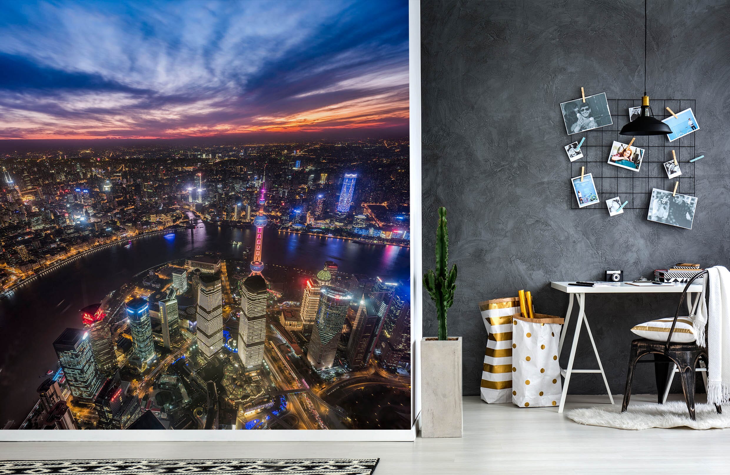 3D River At Night 1427 Marco Carmassi Wall Mural Wall Murals Wallpaper AJ Wallpaper 2