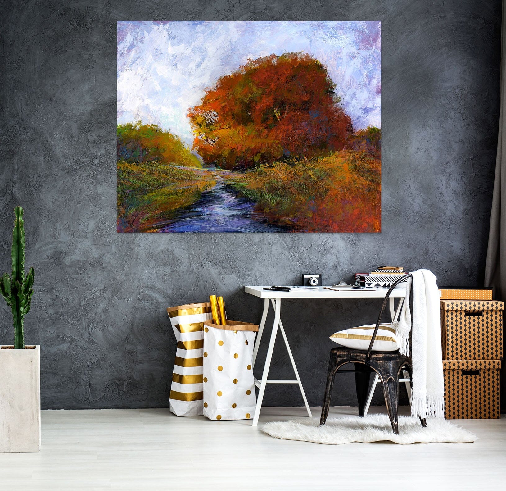 3D Forest River 002 Michael Tienhaara Wall Sticker Wallpaper AJ Wallpaper 2