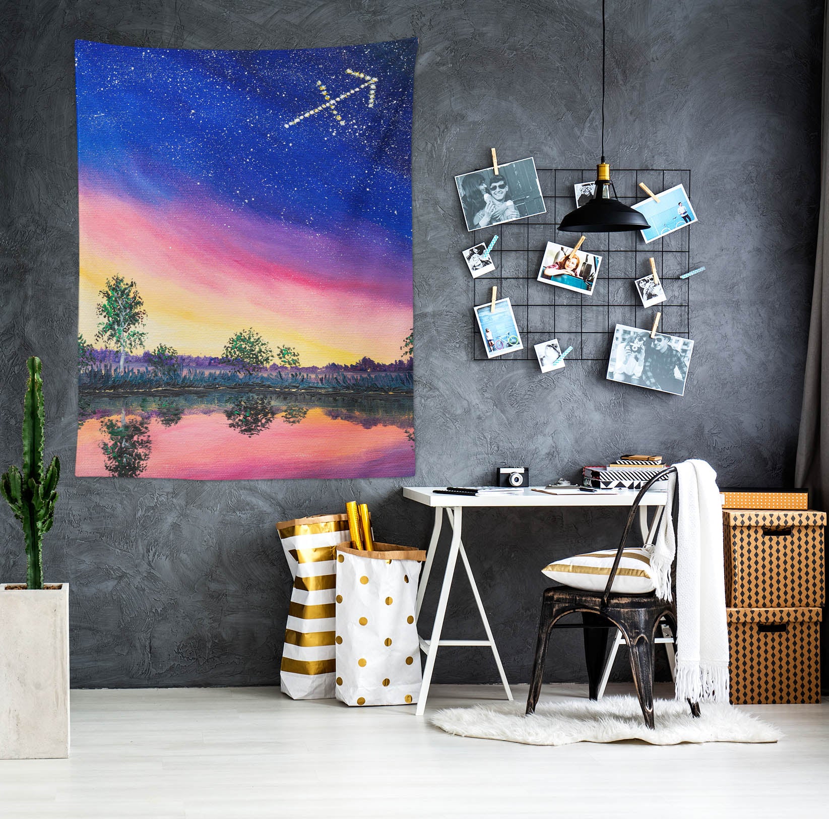 3D Beautiful Star 5294 Marina Zotova Tapestry Hanging Cloth Hang