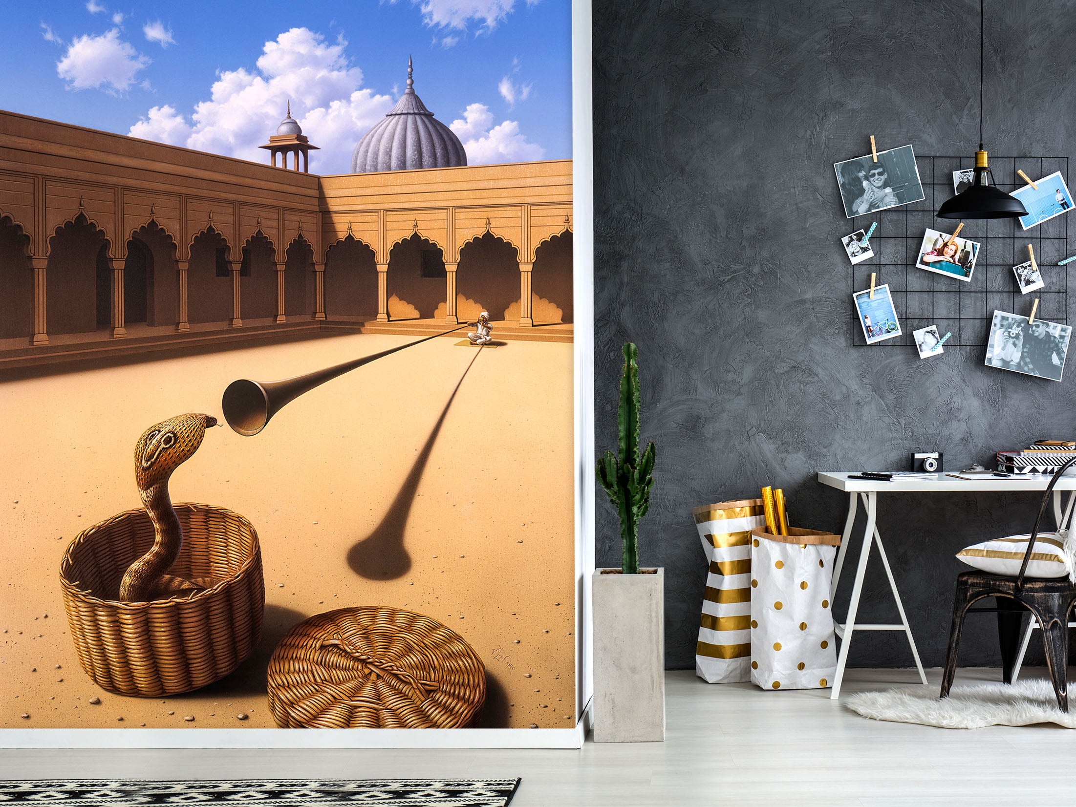3D Snake Charmer 85049 Jerry LoFaro Wall Mural Wall Murals