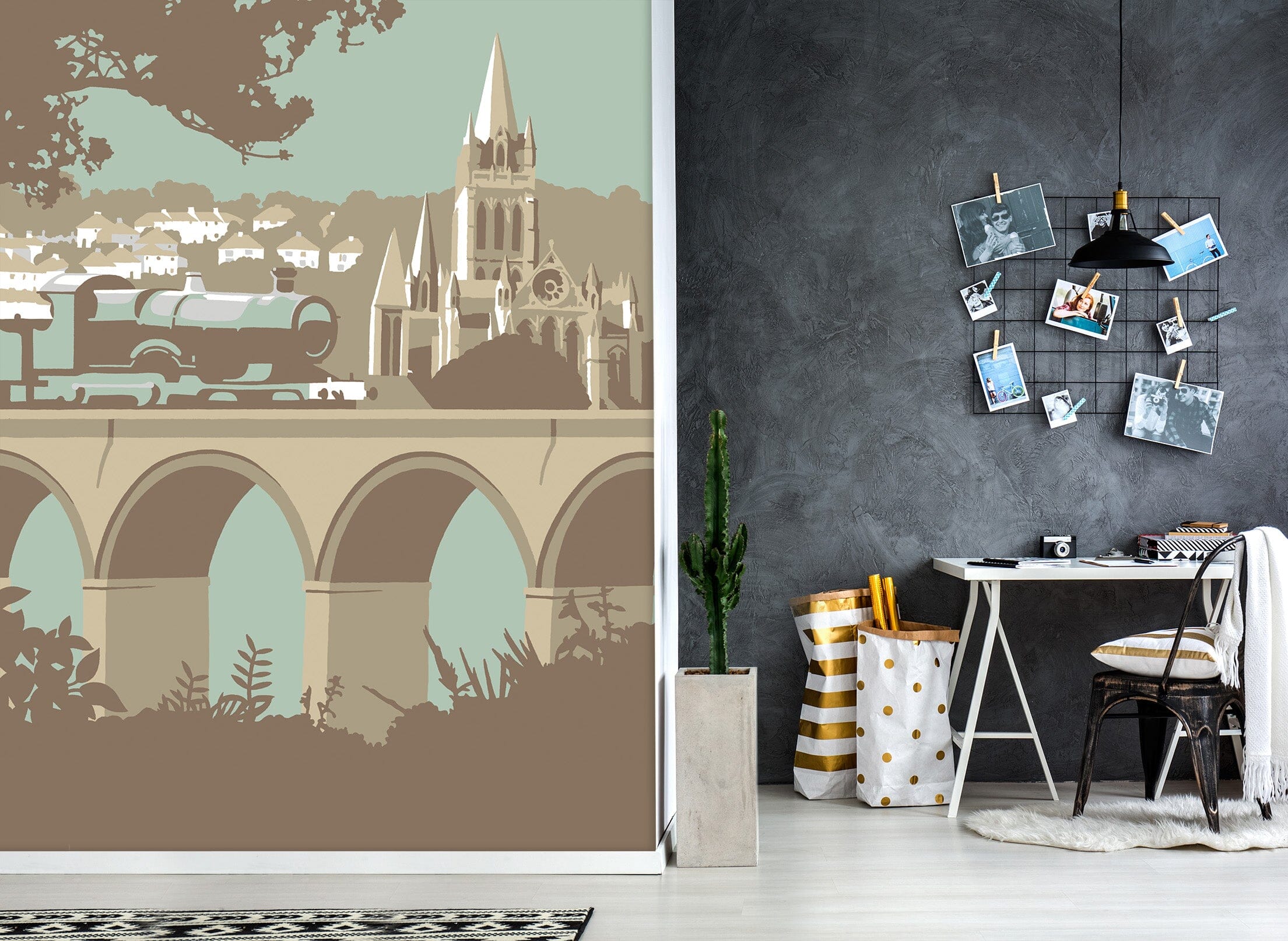 3D Truro 1074 Steve Read Wall Mural Wall Murals Wallpaper AJ Wallpaper 2