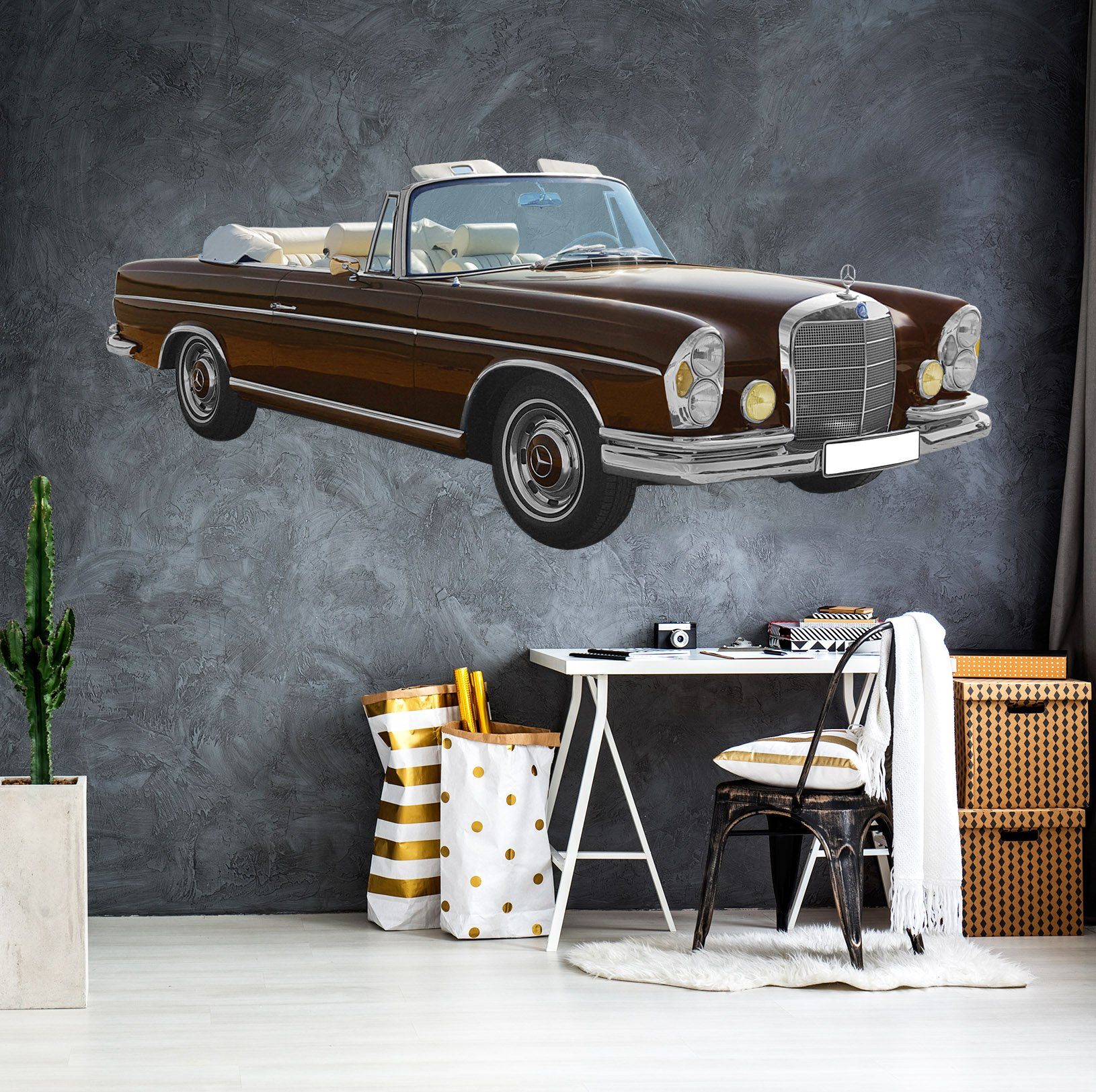 3D Mercedes-benz 0196 Vehicles Wallpaper AJ Wallpaper