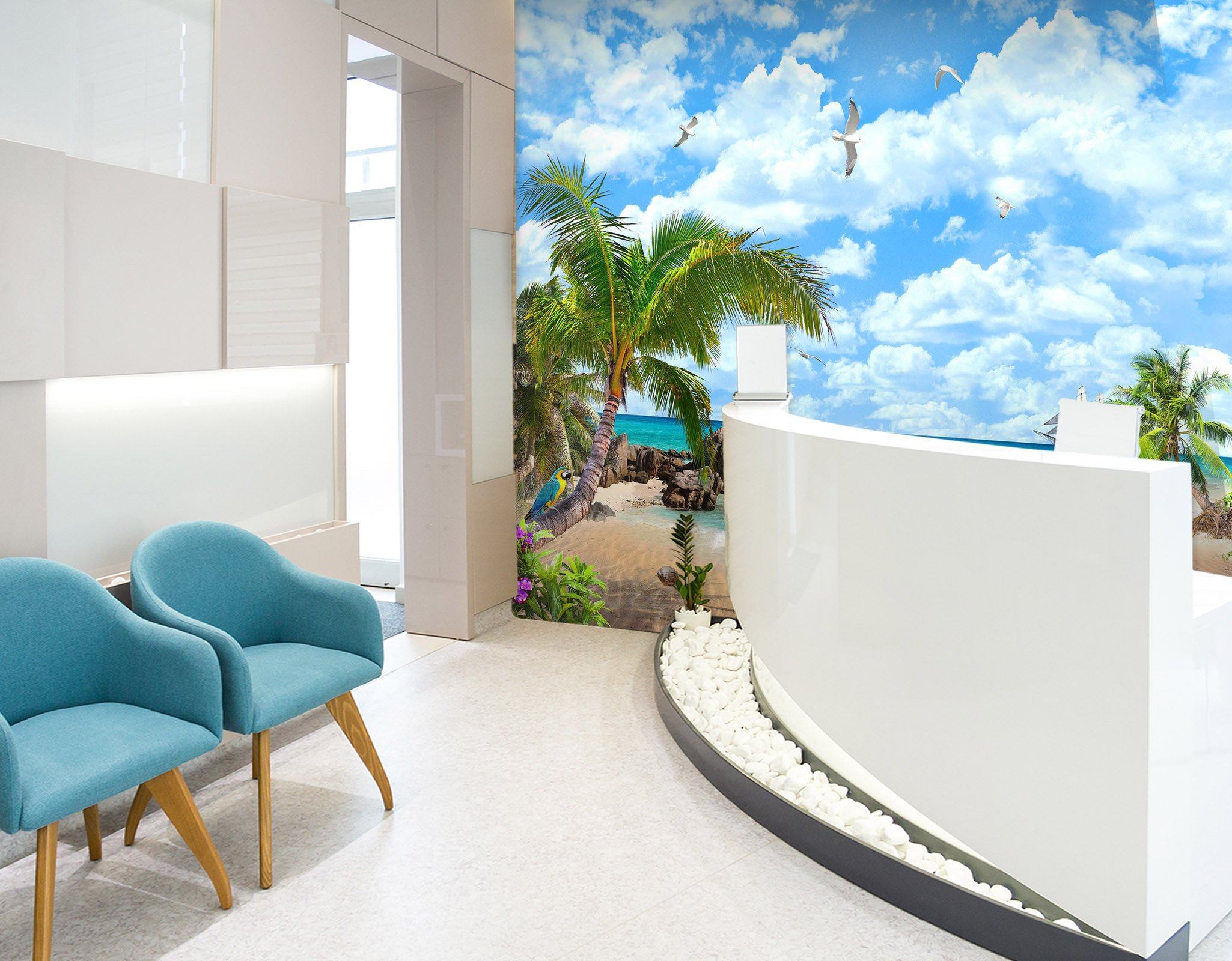 3D Beach Starfish 002 Wall Murals Wallpaper AJ Wallpaper 2