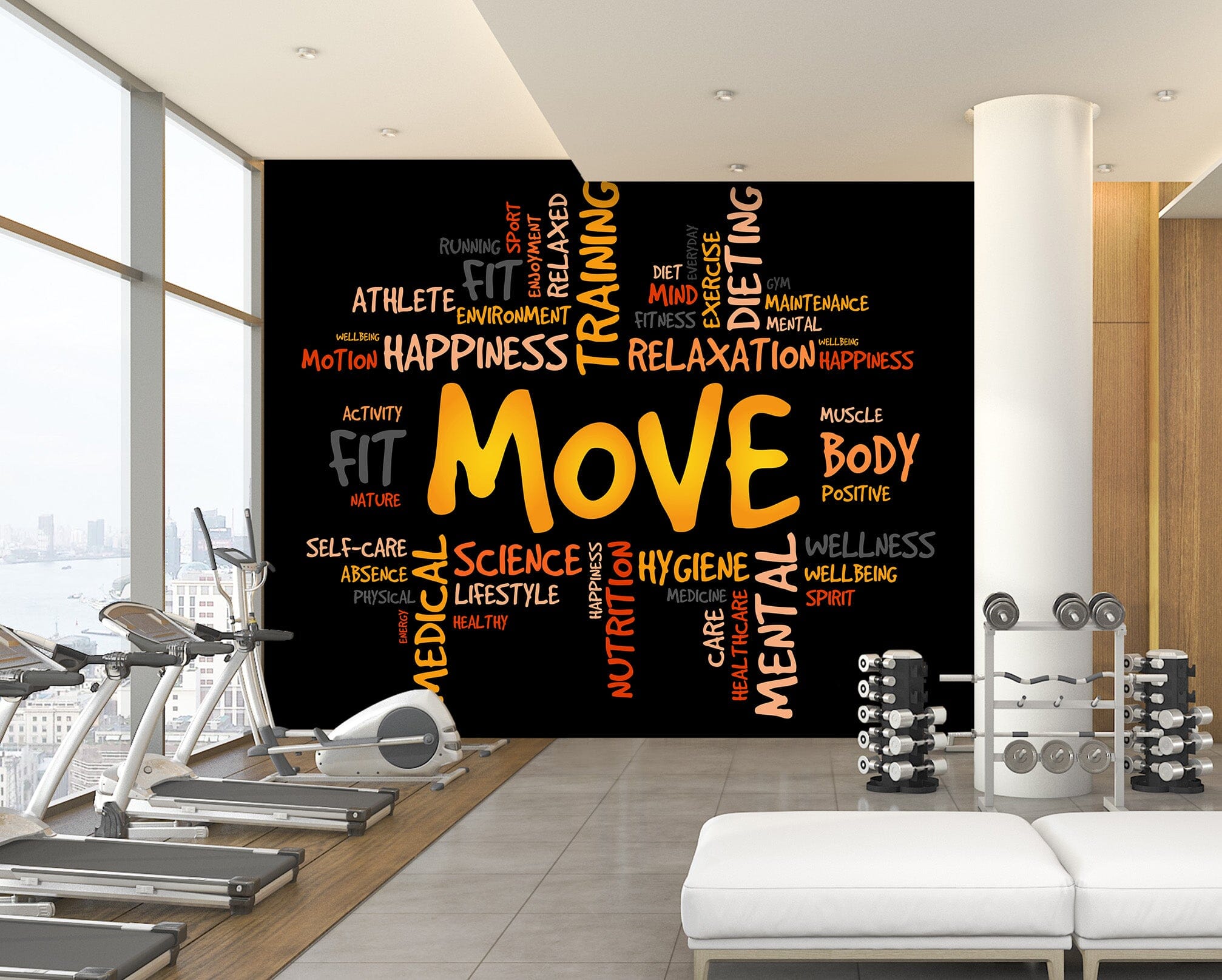 3D Exercise Started 259 Wall Murals Wallpaper AJ Wallpaper 2