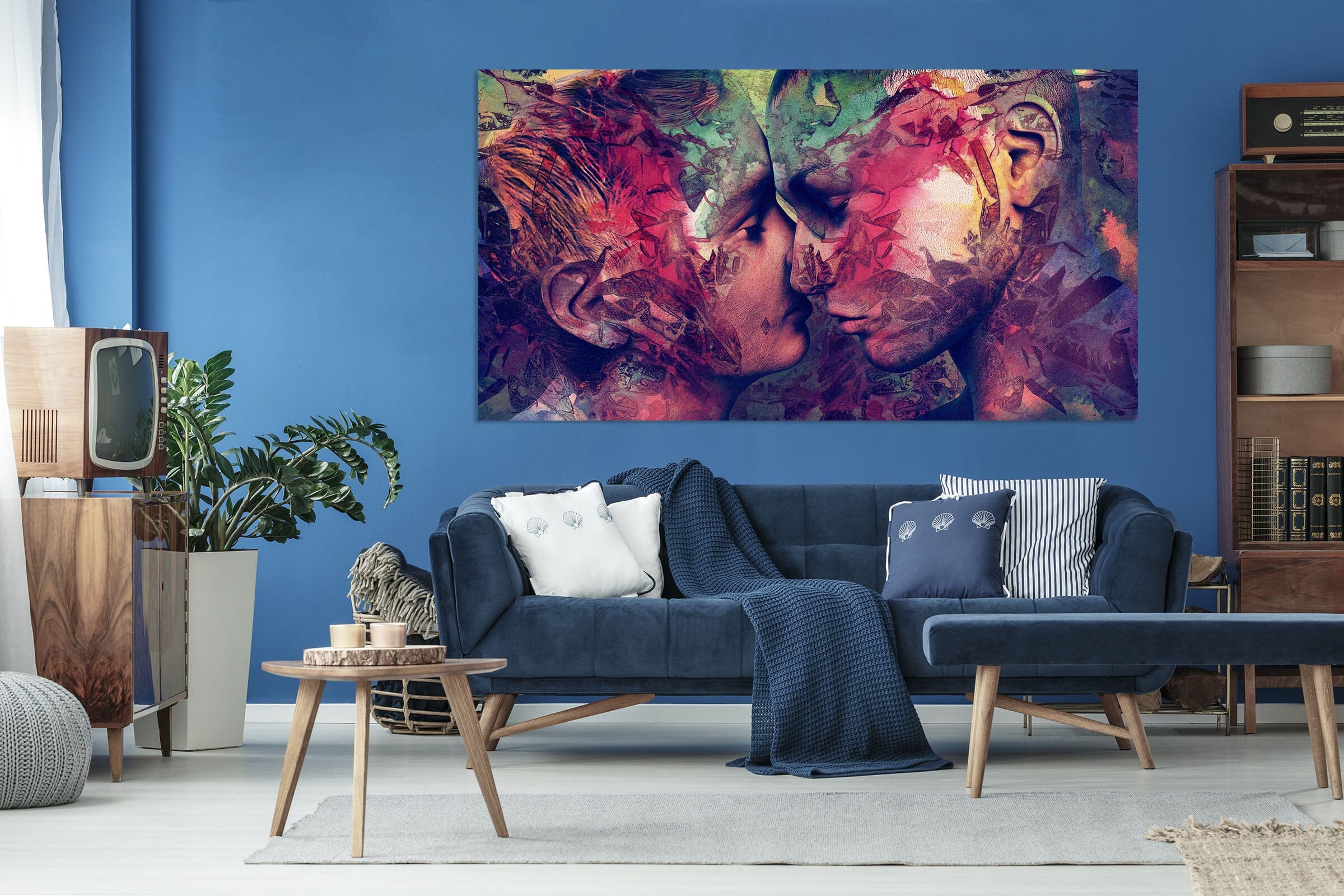 3D Graffiti Love 014 Marco Cavazzana Wall Sticker Wallpaper AJ Wallpaper 2