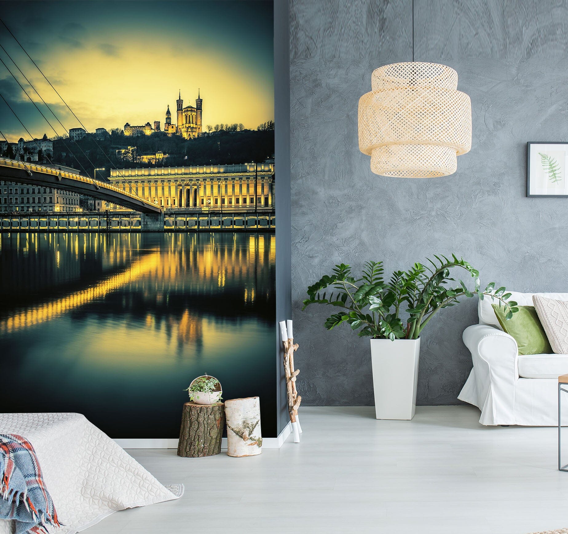 3D Castle Bridge 1006 Wall Murals Wallpaper AJ Wallpaper 2