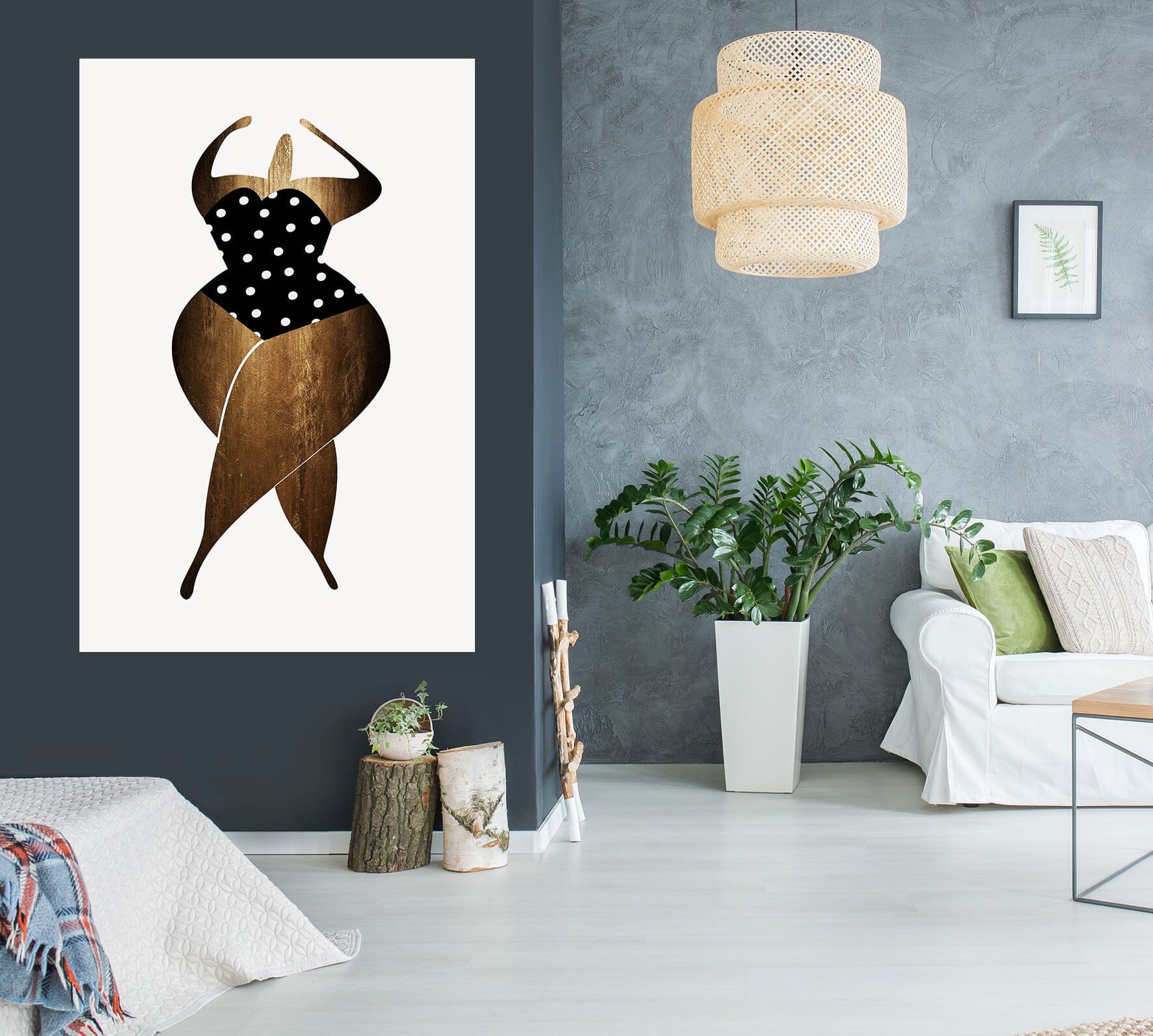 3D Fitness Girl 131 Boris Draschoff Wall Sticker Wallpaper AJ Wallpaper 2